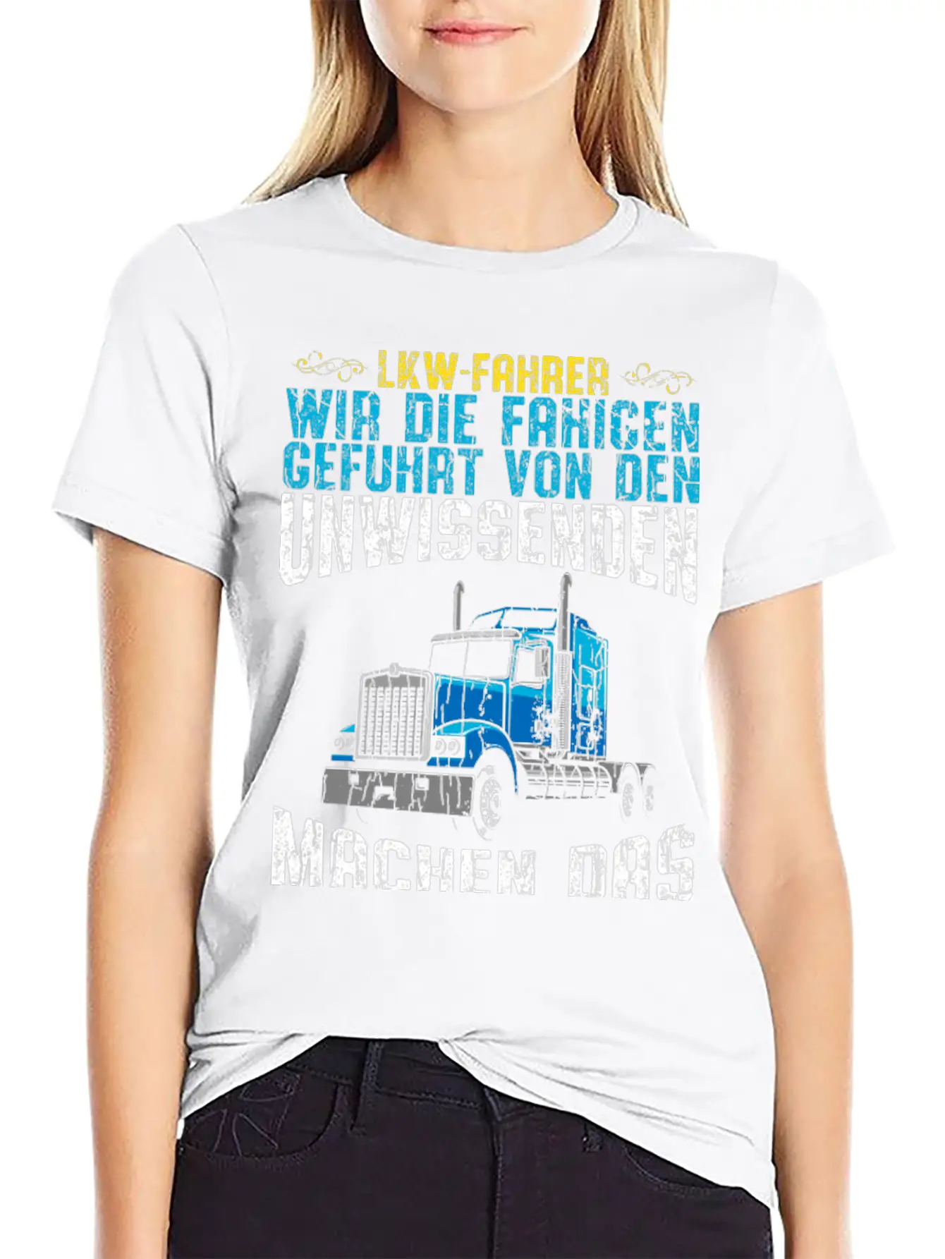 Truck Drivers Make The Impossible Possible Timeless Short Sleeve Tee – Comfy And Minimalist Design