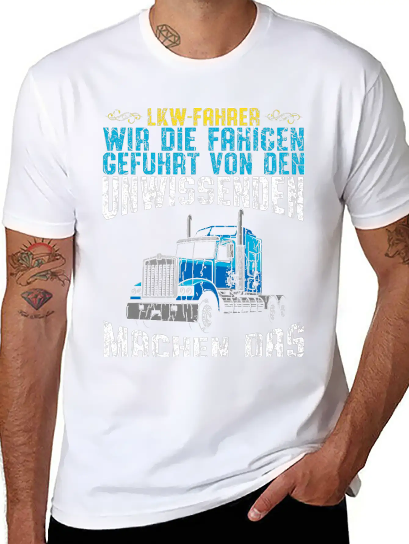 Truck Drivers Make The Impossible Possible Timeless Short Sleeve Tee – Comfy And Minimalist Design