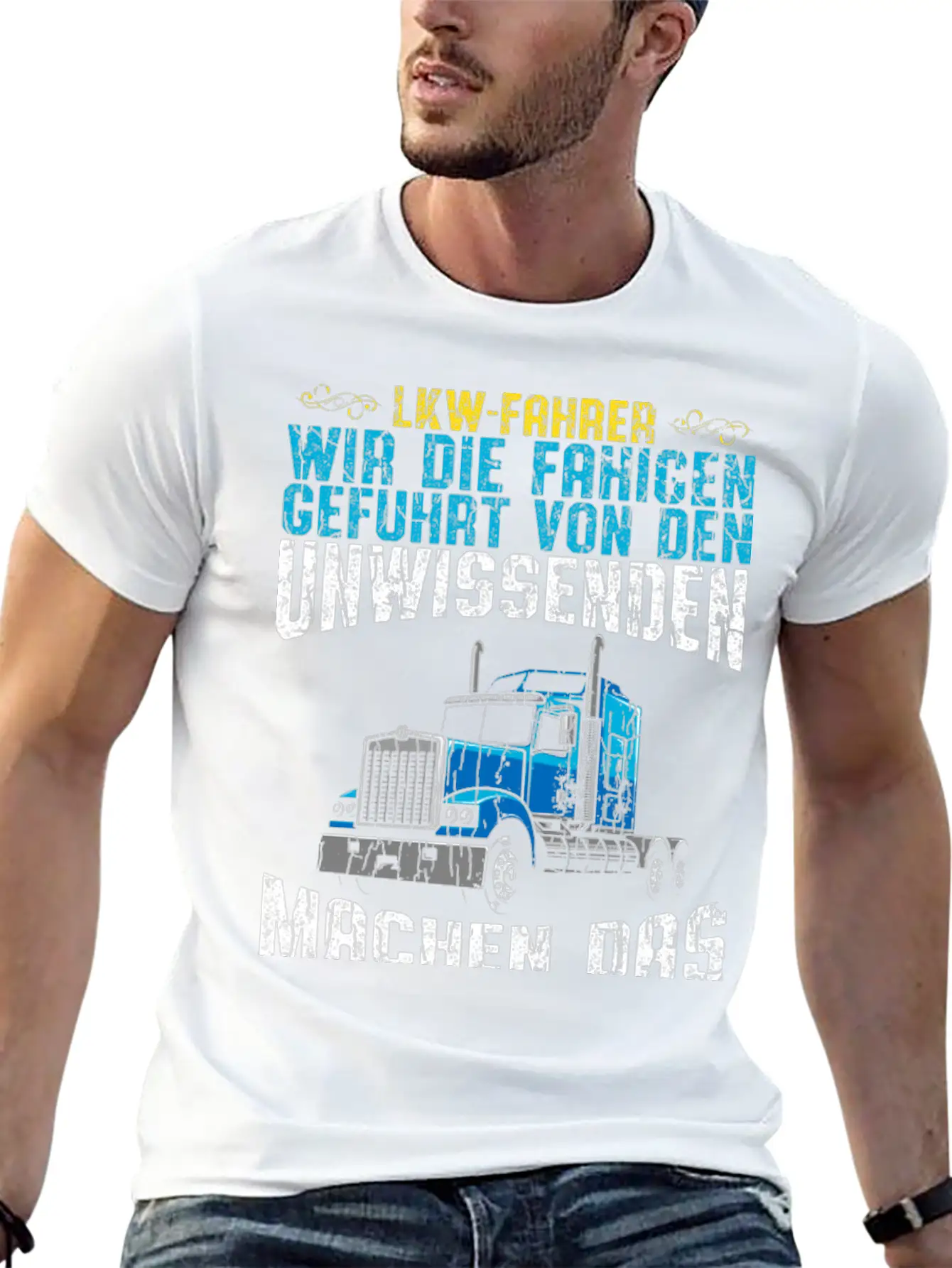 Truck Drivers Make The Impossible Possible Timeless Short Sleeve Tee – Comfy And Minimalist Design