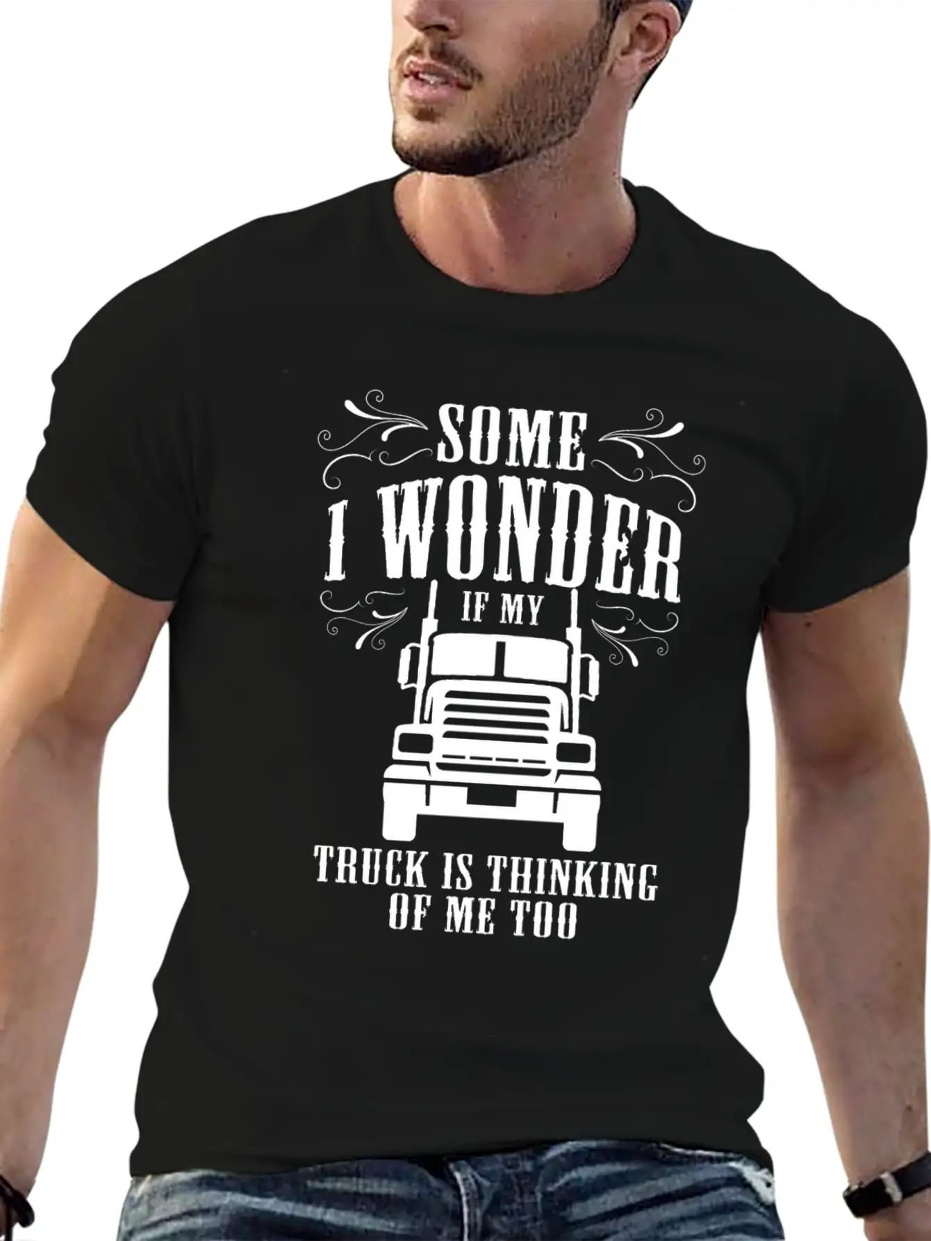 Truck Gift Idea Timeless Short Sleeve Tee – Comfy And Minimalist Design
