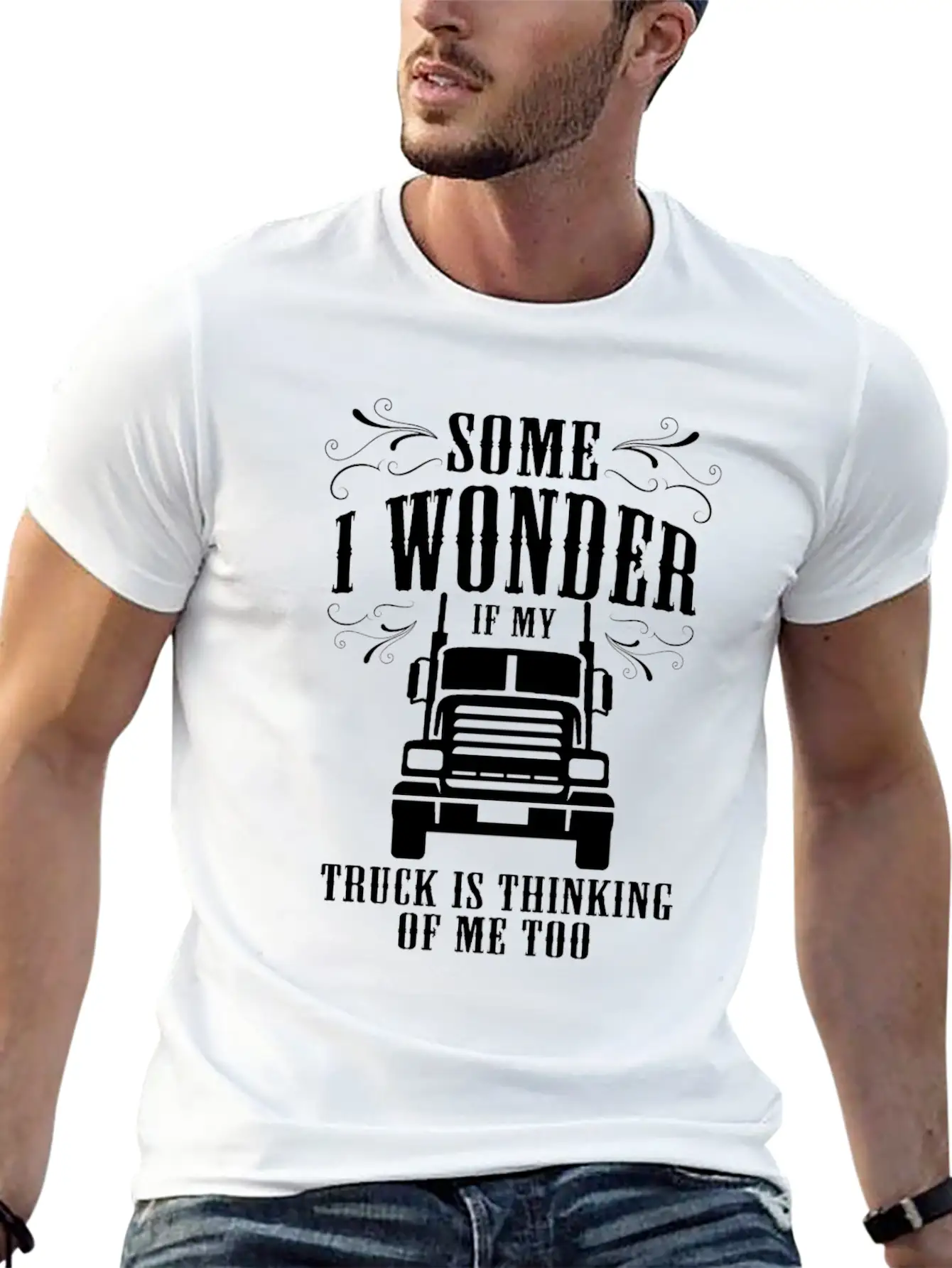 Truck Gift Idea Timeless Short Sleeve Tee – Comfy And Minimalist Design