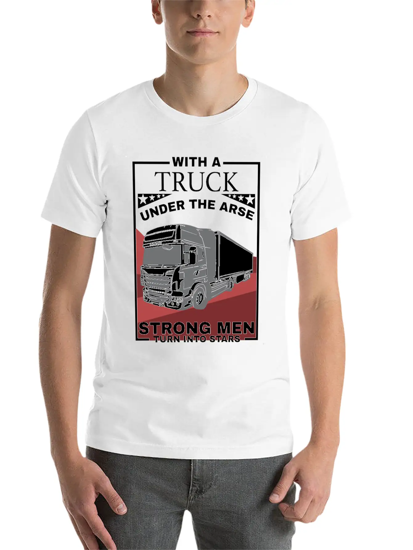 Truck Rig Funny Gift Timeless Short Sleeve Tee – Comfy And Minimalist Design