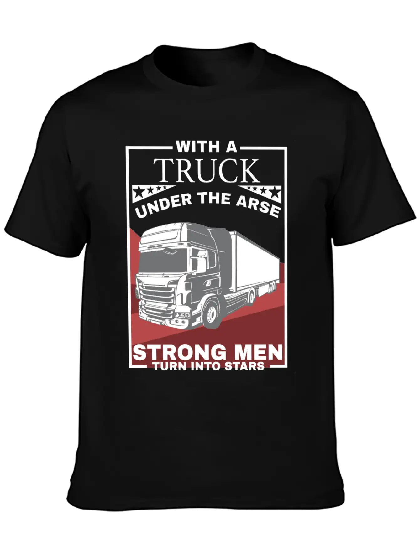 Truck Rig Funny Gift Timeless Short Sleeve Tee – Comfy And Minimalist Design