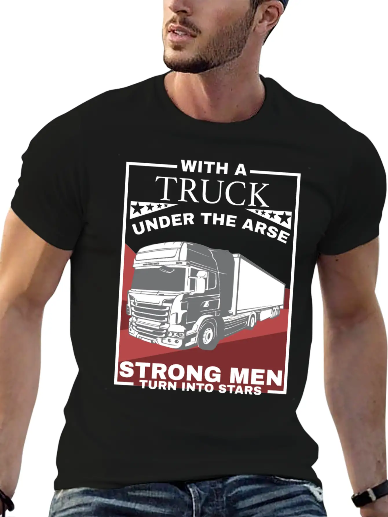 Truck Rig Funny Gift Timeless Short Sleeve Tee – Comfy And Minimalist Design