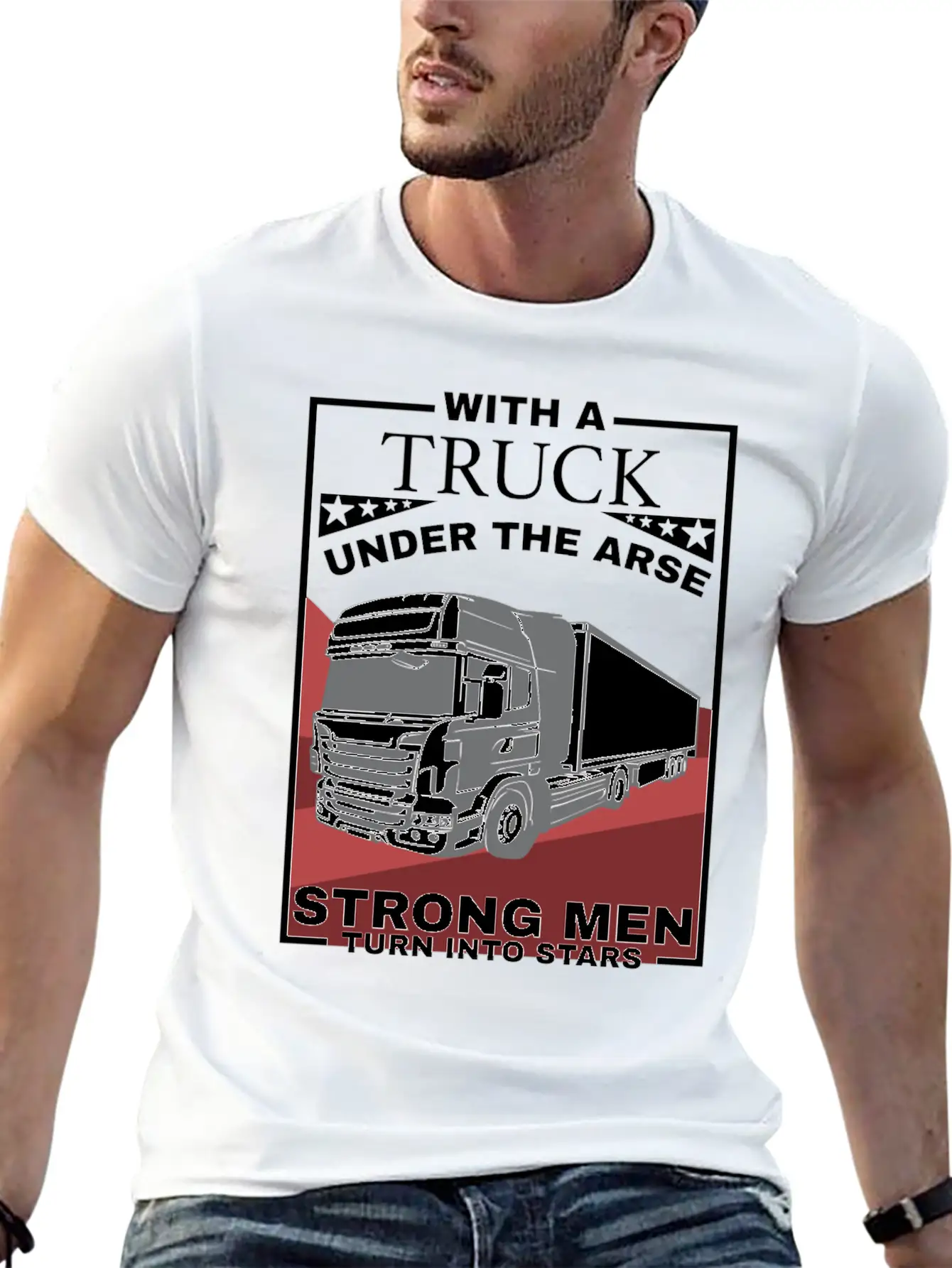 Truck Rig Funny Gift Timeless Short Sleeve Tee – Comfy And Minimalist Design