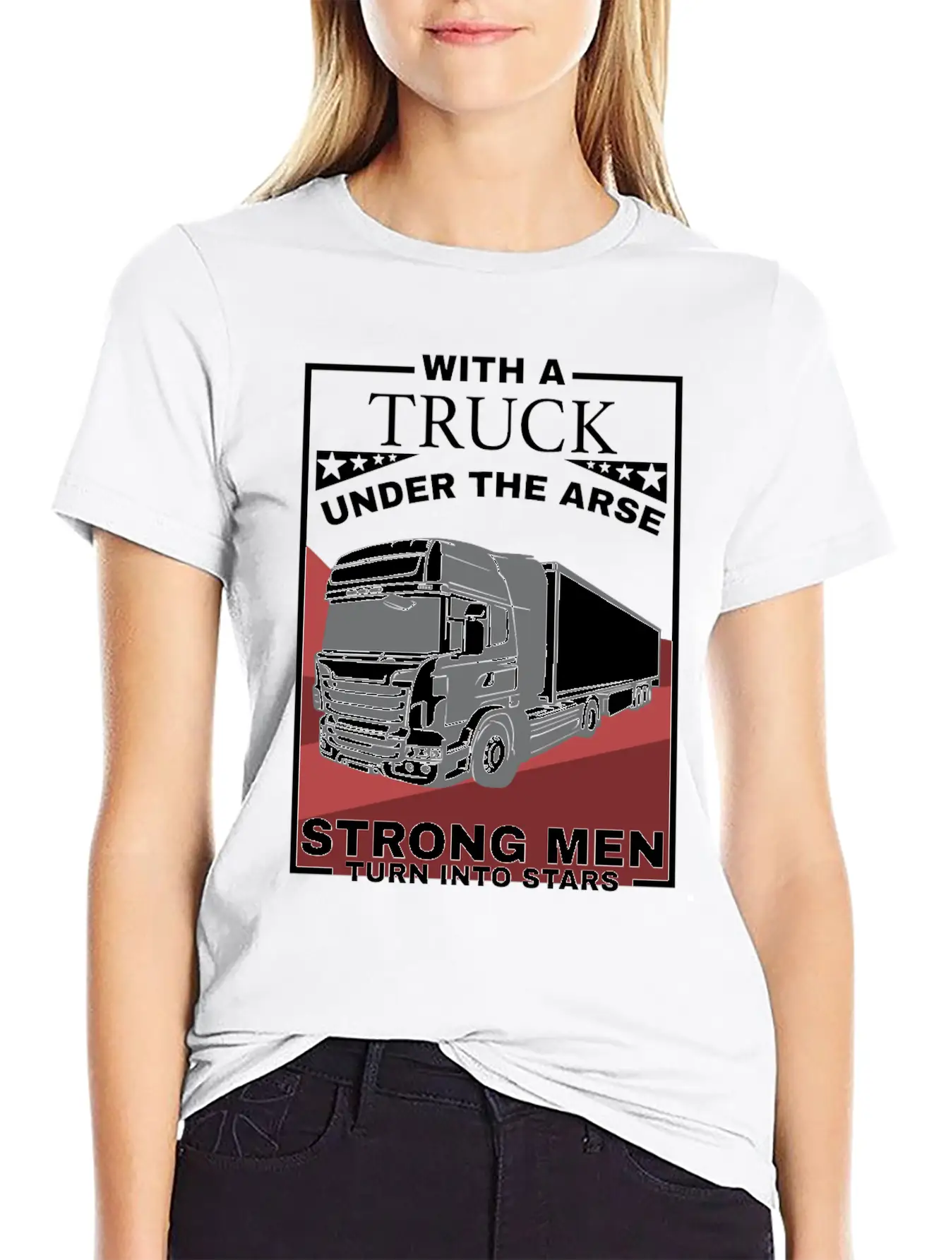 Truck Rig Funny Gift Timeless Short Sleeve Tee – Comfy And Minimalist Design