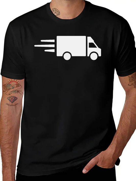 Truck Unisex Casual T-Shirt – Clean Design For Daily Comfort