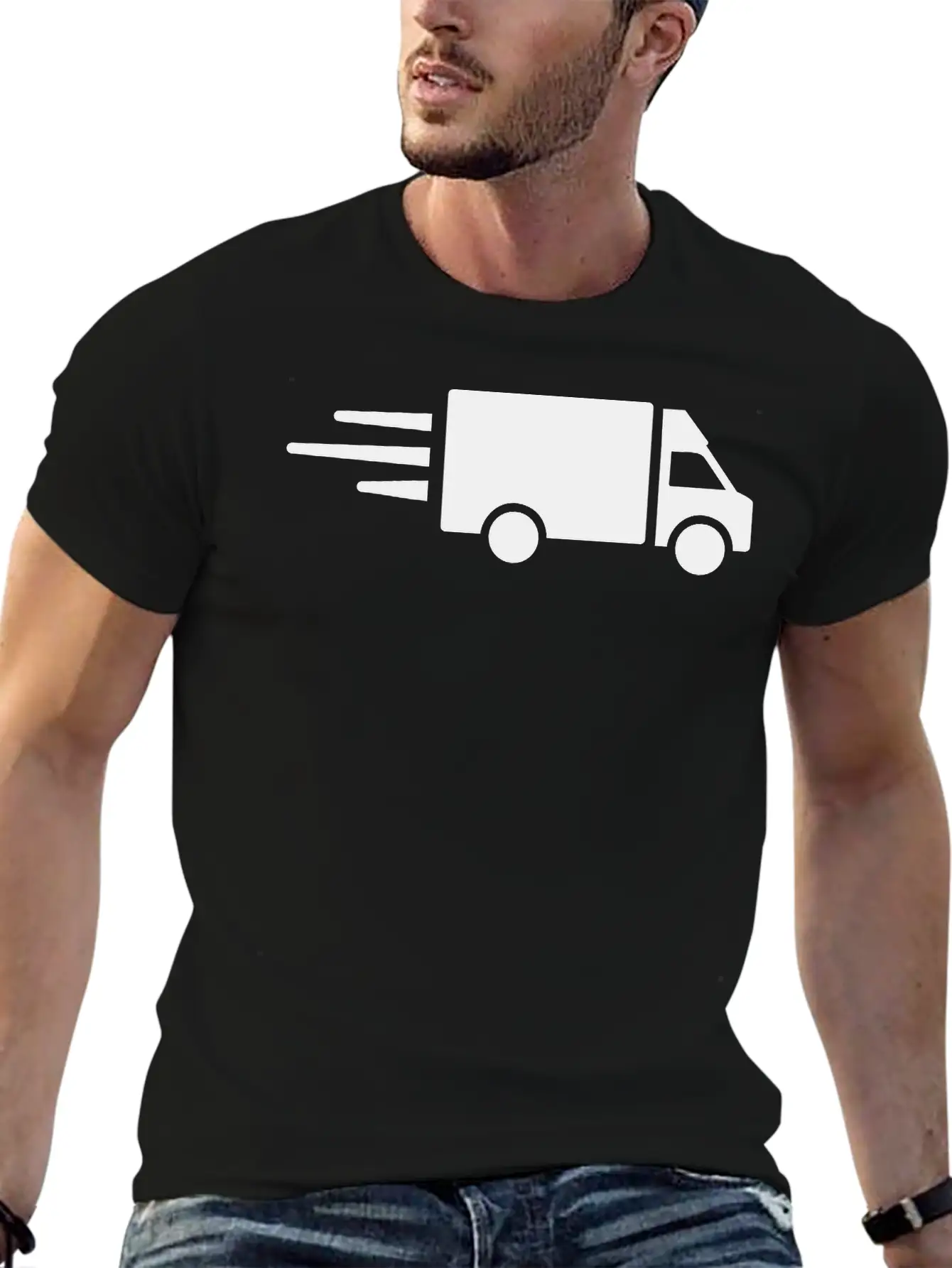 Truck Unisex Casual T-Shirt – Clean Design For Daily Comfort