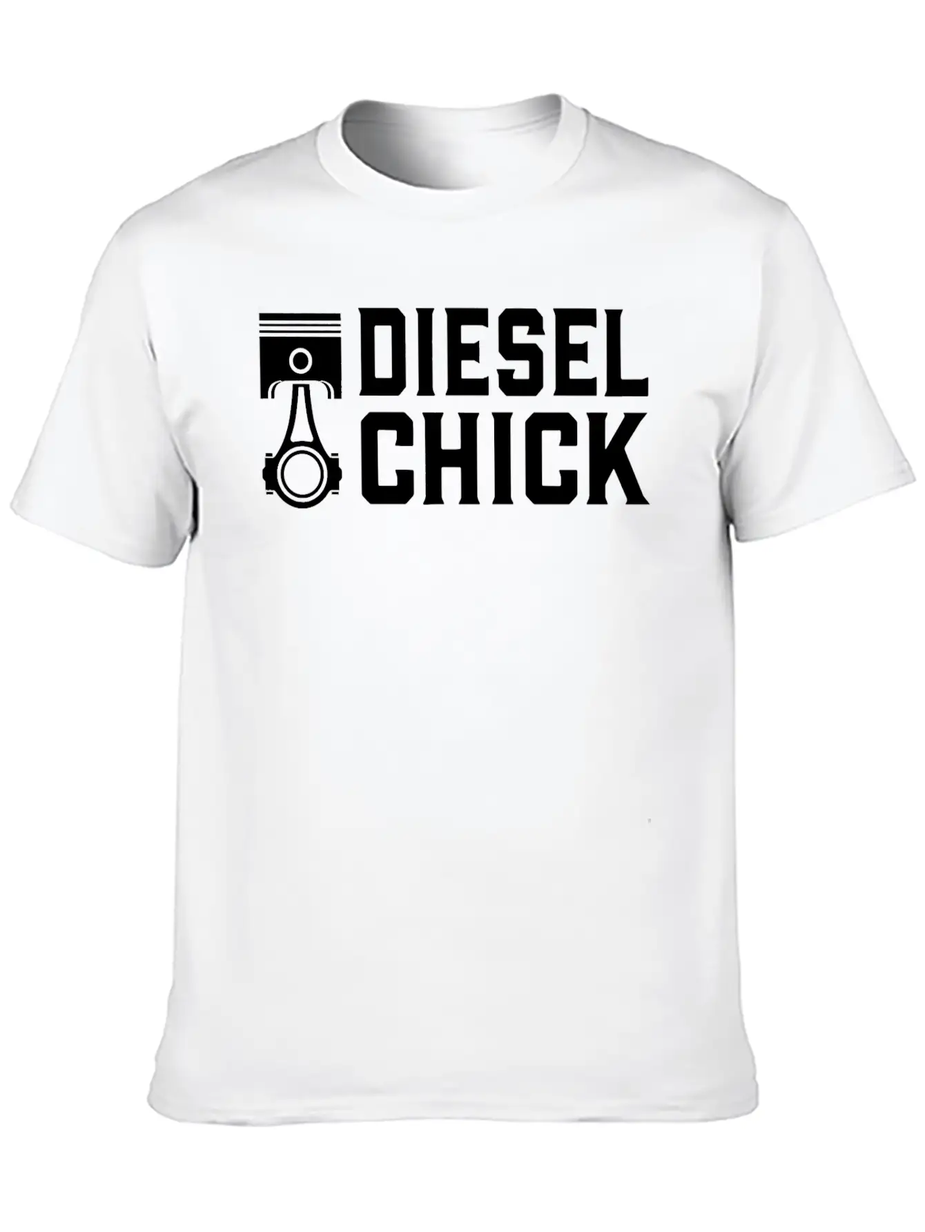 Trucker Diesel Chick Female Truck Driver T Shirt Comfortable Minimalist Graphic Tee – Summer Style Essential