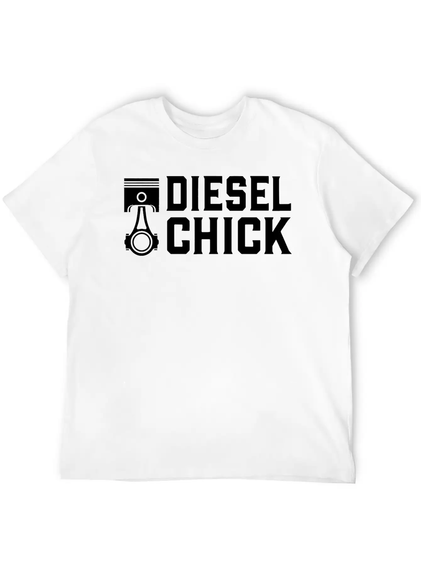 Trucker Diesel Chick Female Truck Driver T Shirt Comfortable Minimalist Graphic Tee – Summer Style Essential