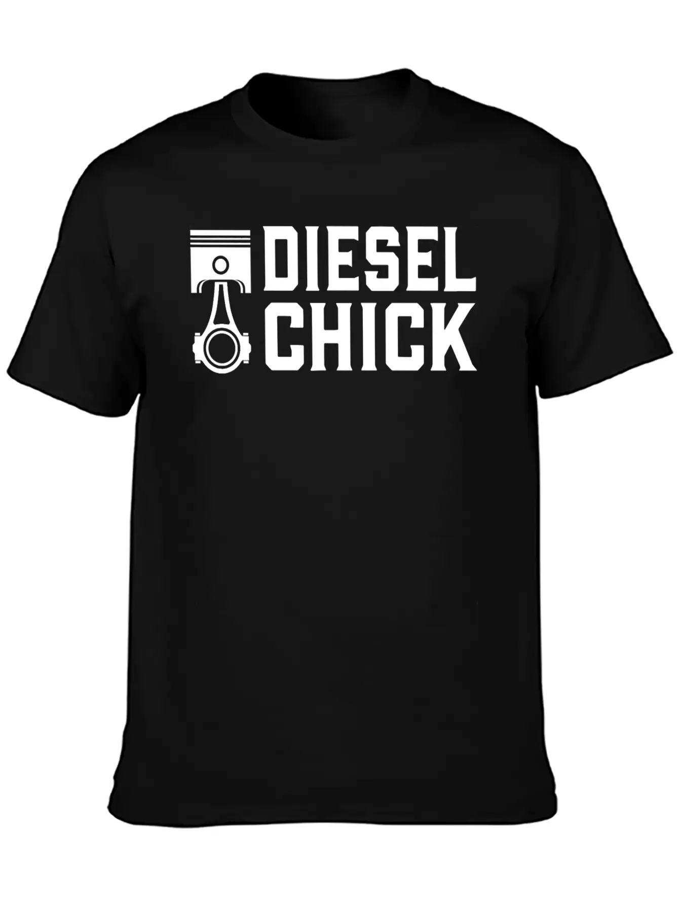 Trucker Diesel Chick Female Truck Driver T Shirt Comfortable Minimalist Graphic Tee – Summer Style Essential