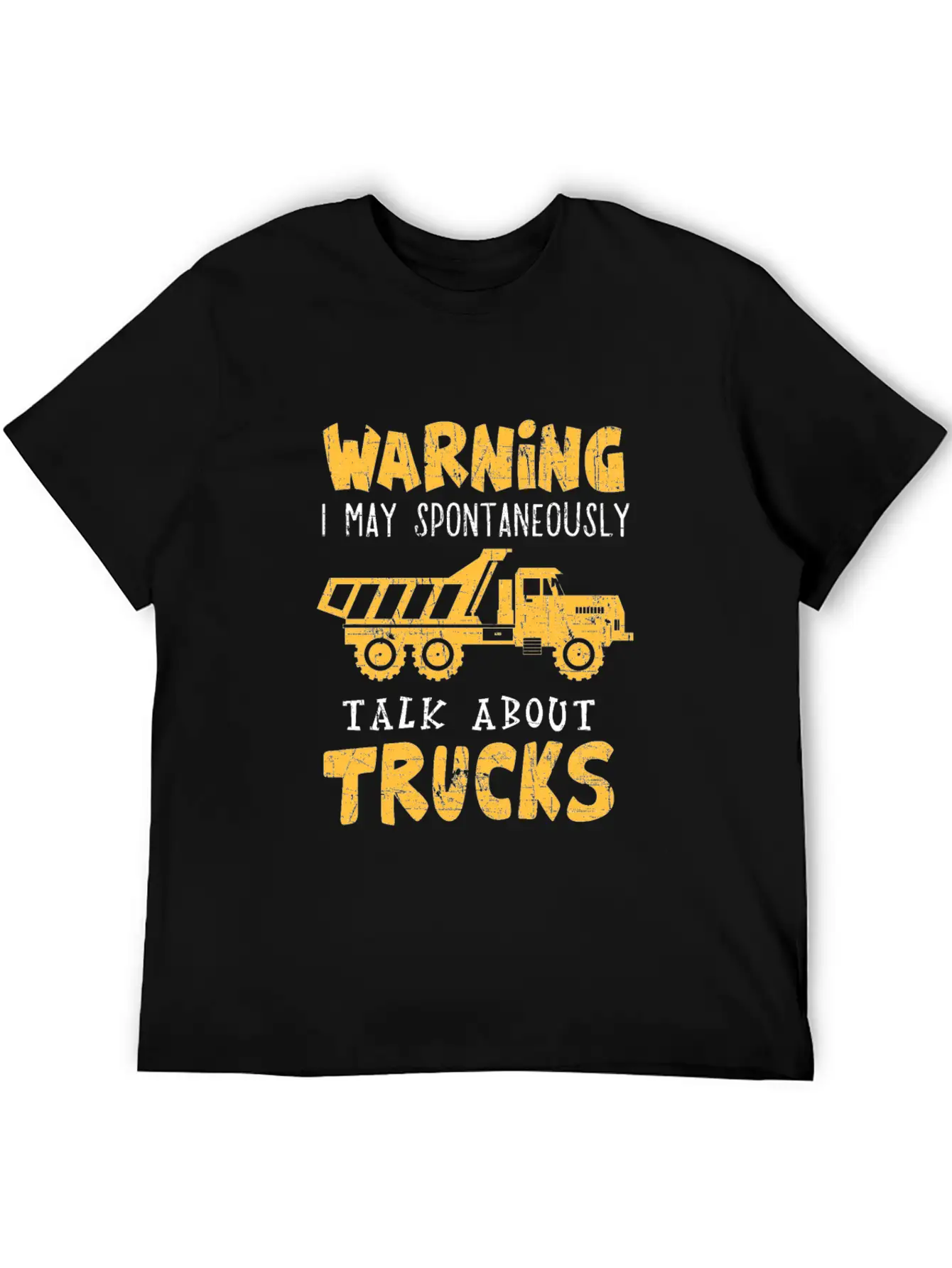 Trucks Heavy Construction Vehicles Kids Sand Gift Unisex Casual T-Shirt – Clean Design For Daily Comfort