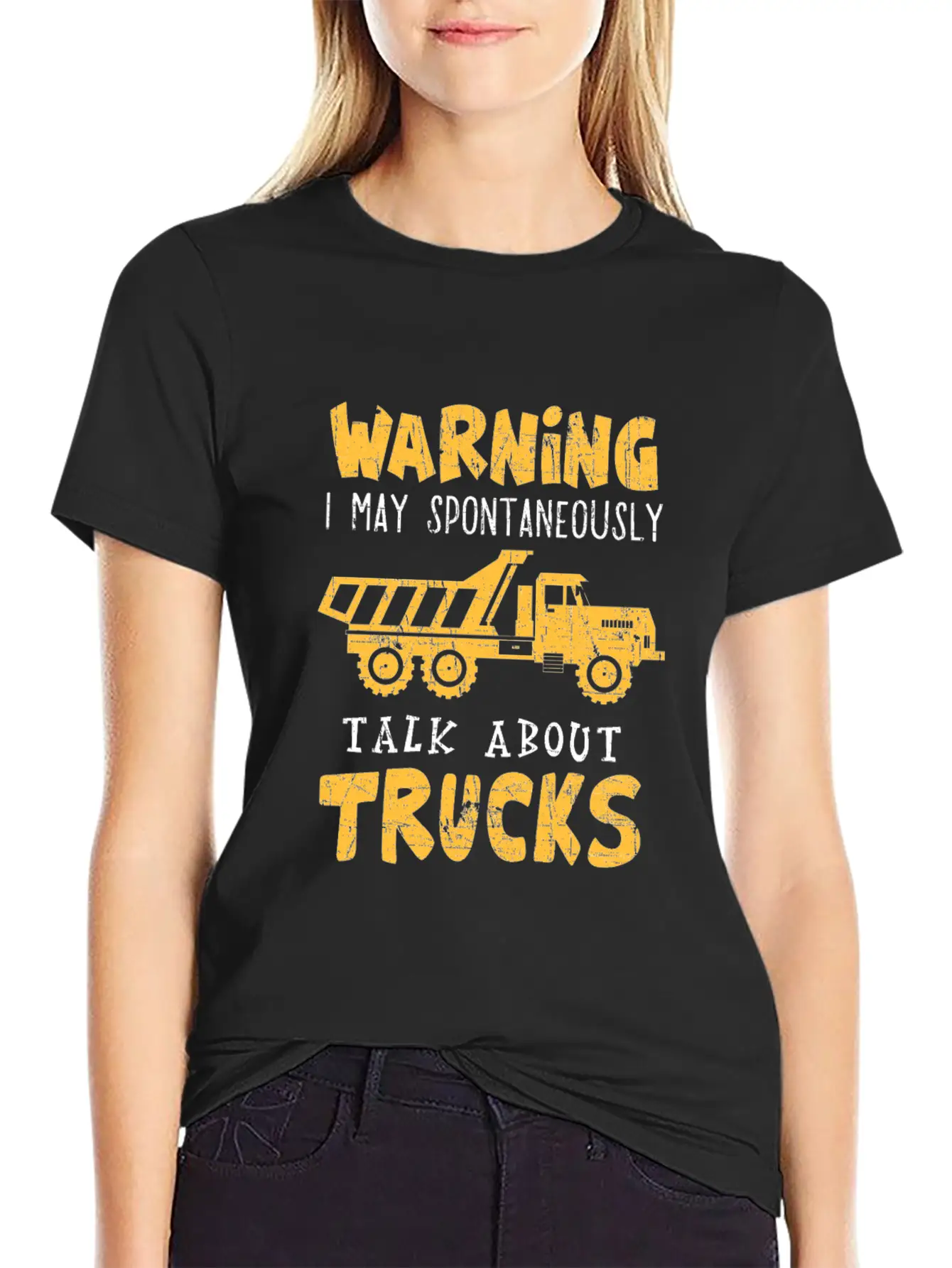 Trucks Heavy Construction Vehicles Kids Sand Gift Unisex Casual T-Shirt – Clean Design For Daily Comfort