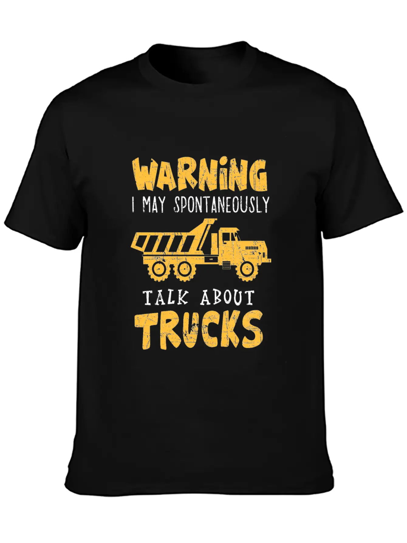 Trucks Heavy Construction Vehicles Kids Sand Gift Unisex Casual T-Shirt – Clean Design For Daily Comfort