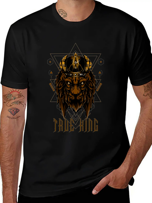True King Unisex Short Sleeve Soft Cotton T-Shirt – Casual Everyday Wear