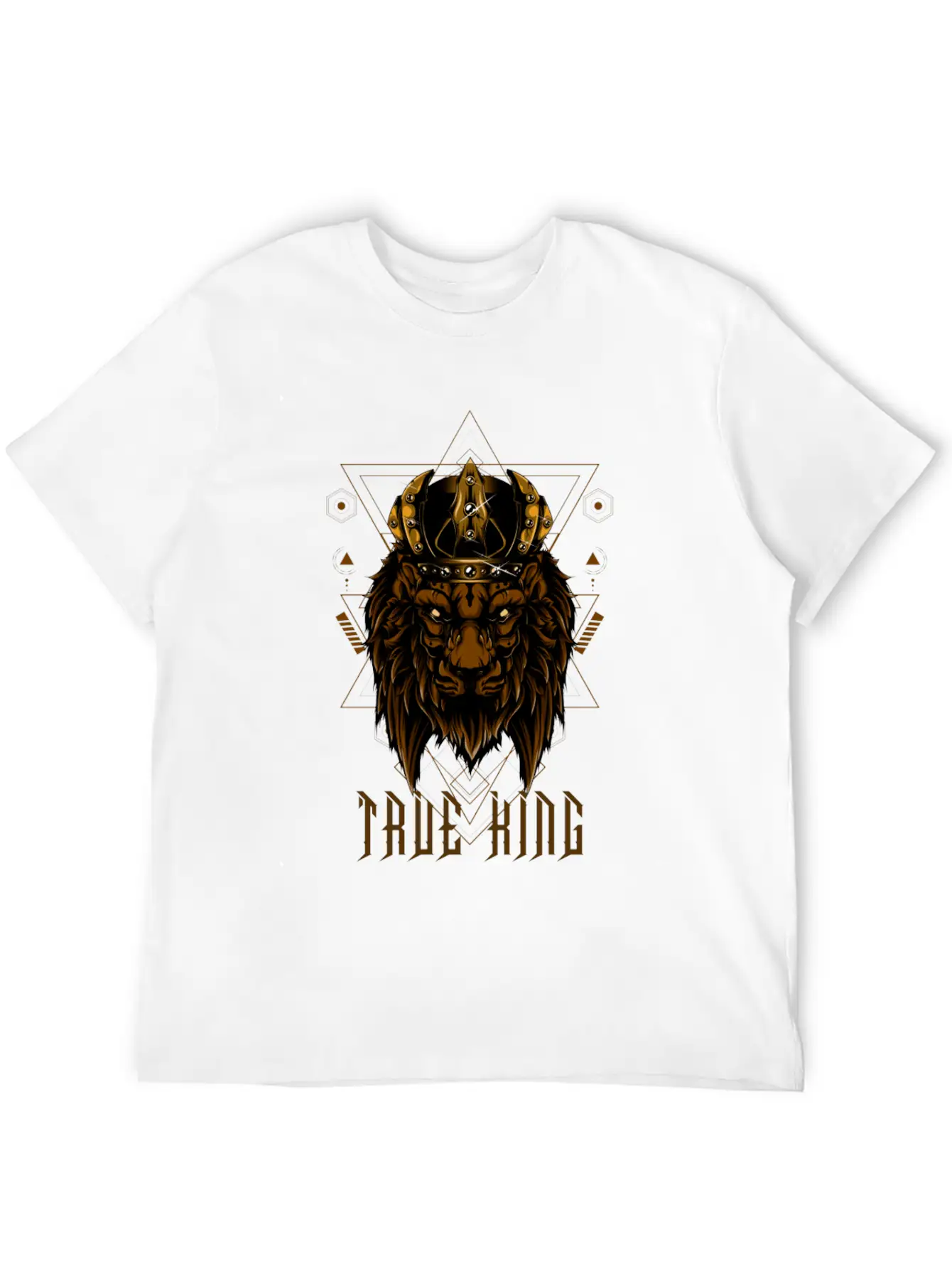 True King Unisex Short Sleeve Soft Cotton T-Shirt – Casual Everyday Wear