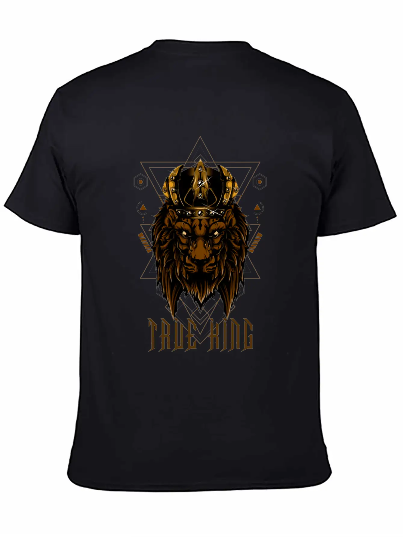 True King Unisex Short Sleeve Soft Cotton T-Shirt – Casual Everyday Wear