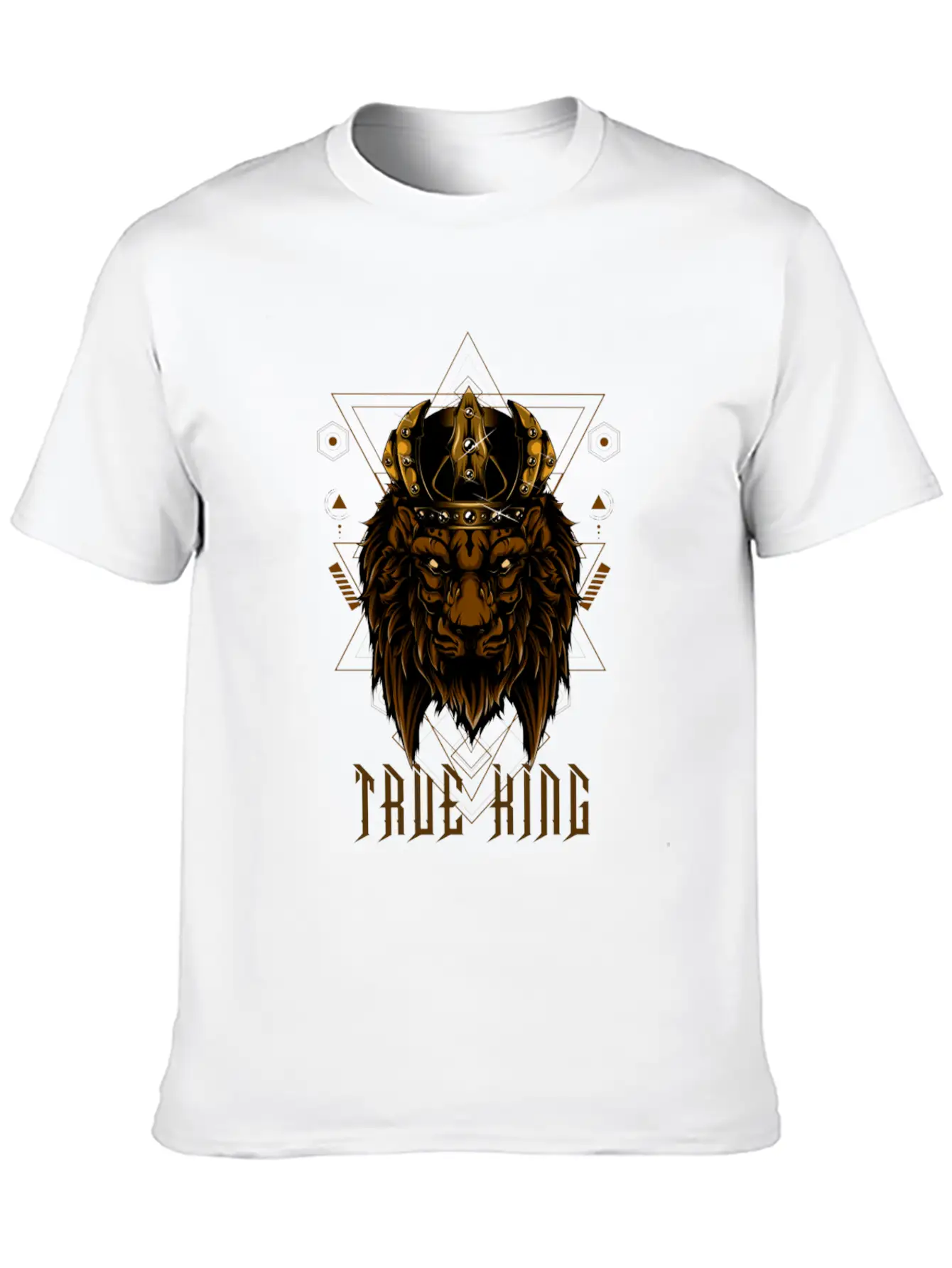 True King Unisex Short Sleeve Soft Cotton T-Shirt – Casual Everyday Wear
