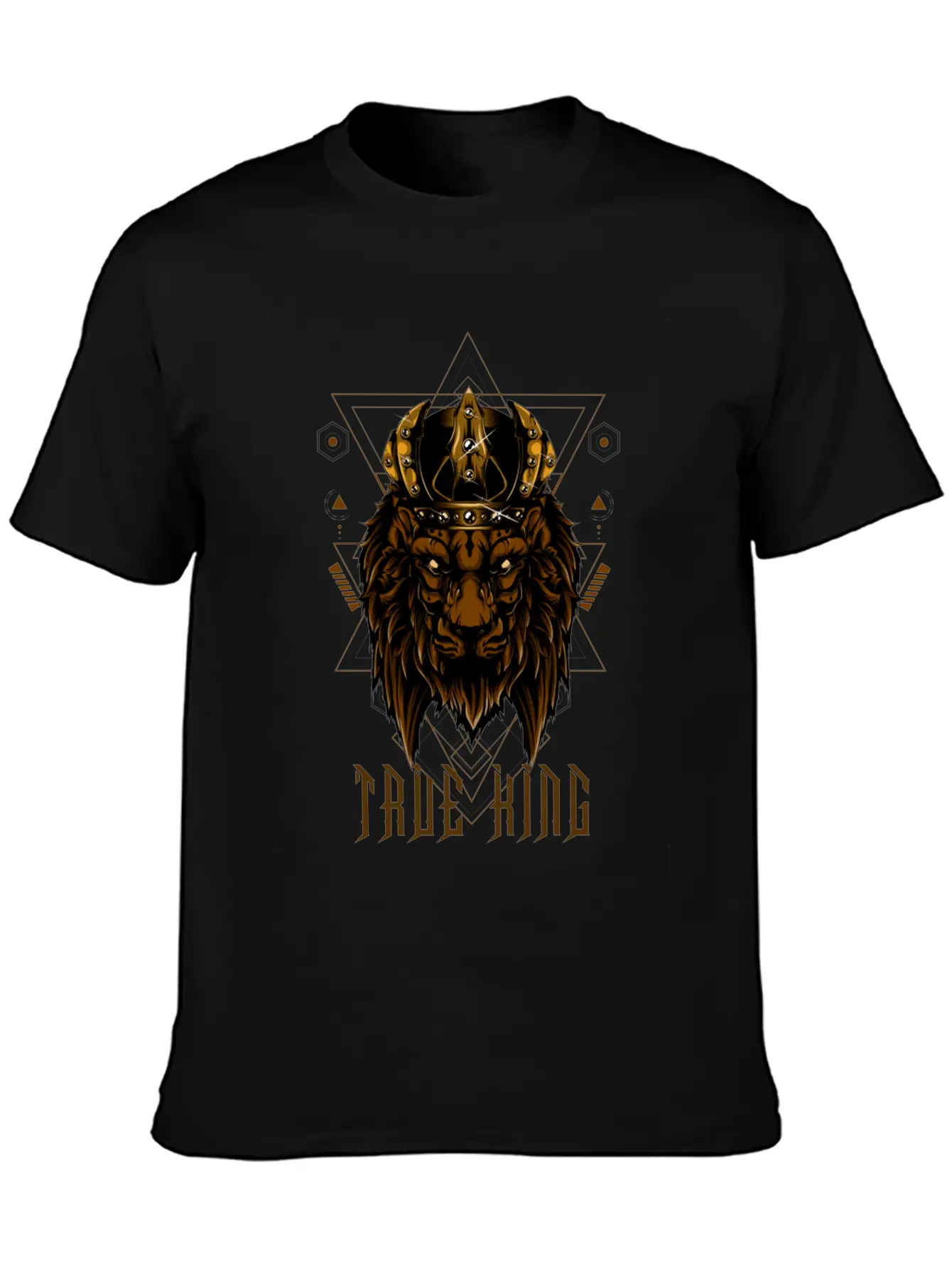 True King Unisex Short Sleeve Soft Cotton T-Shirt – Casual Everyday Wear