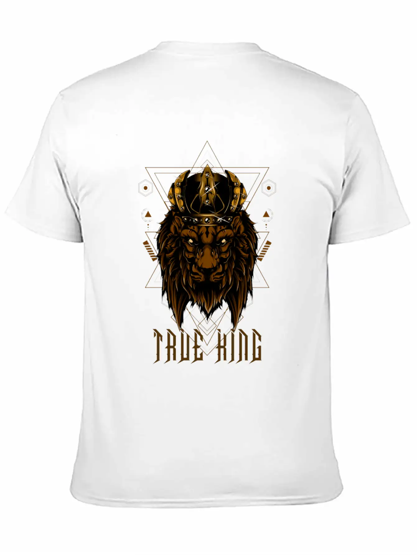 True King Unisex Short Sleeve Soft Cotton T-Shirt – Casual Everyday Wear