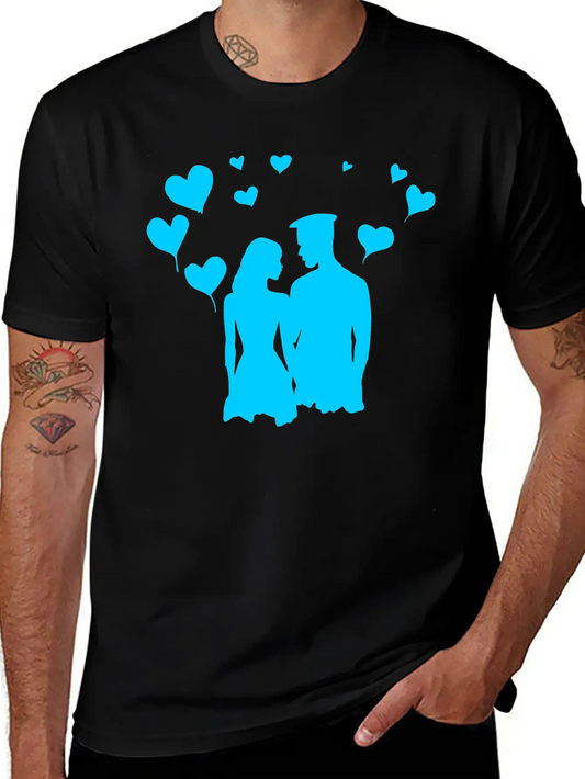 True Love - Parting Is Such Sweet Sorrow Vector Timeless Short Sleeve Tee – Comfy And Minimalist Design