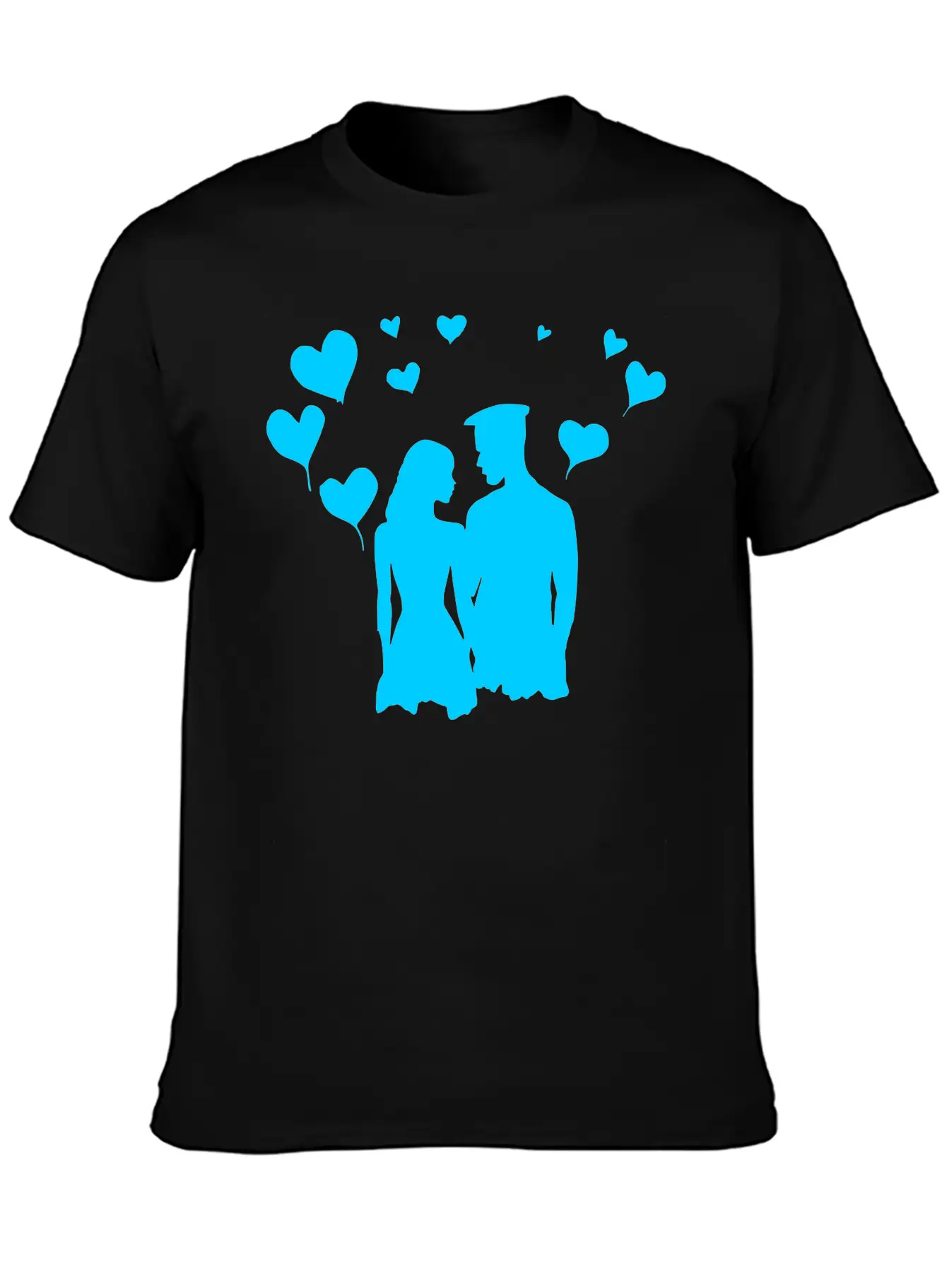 True Love - Parting Is Such Sweet Sorrow Vector Timeless Short Sleeve Tee – Comfy And Minimalist Design