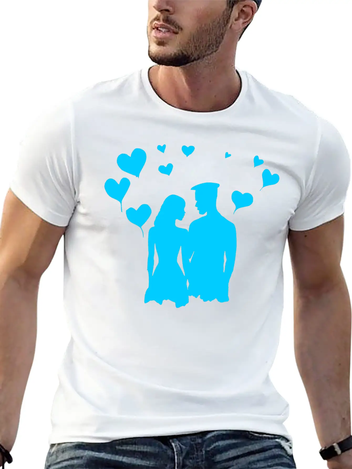 True Love - Parting Is Such Sweet Sorrow Vector Timeless Short Sleeve Tee – Comfy And Minimalist Design