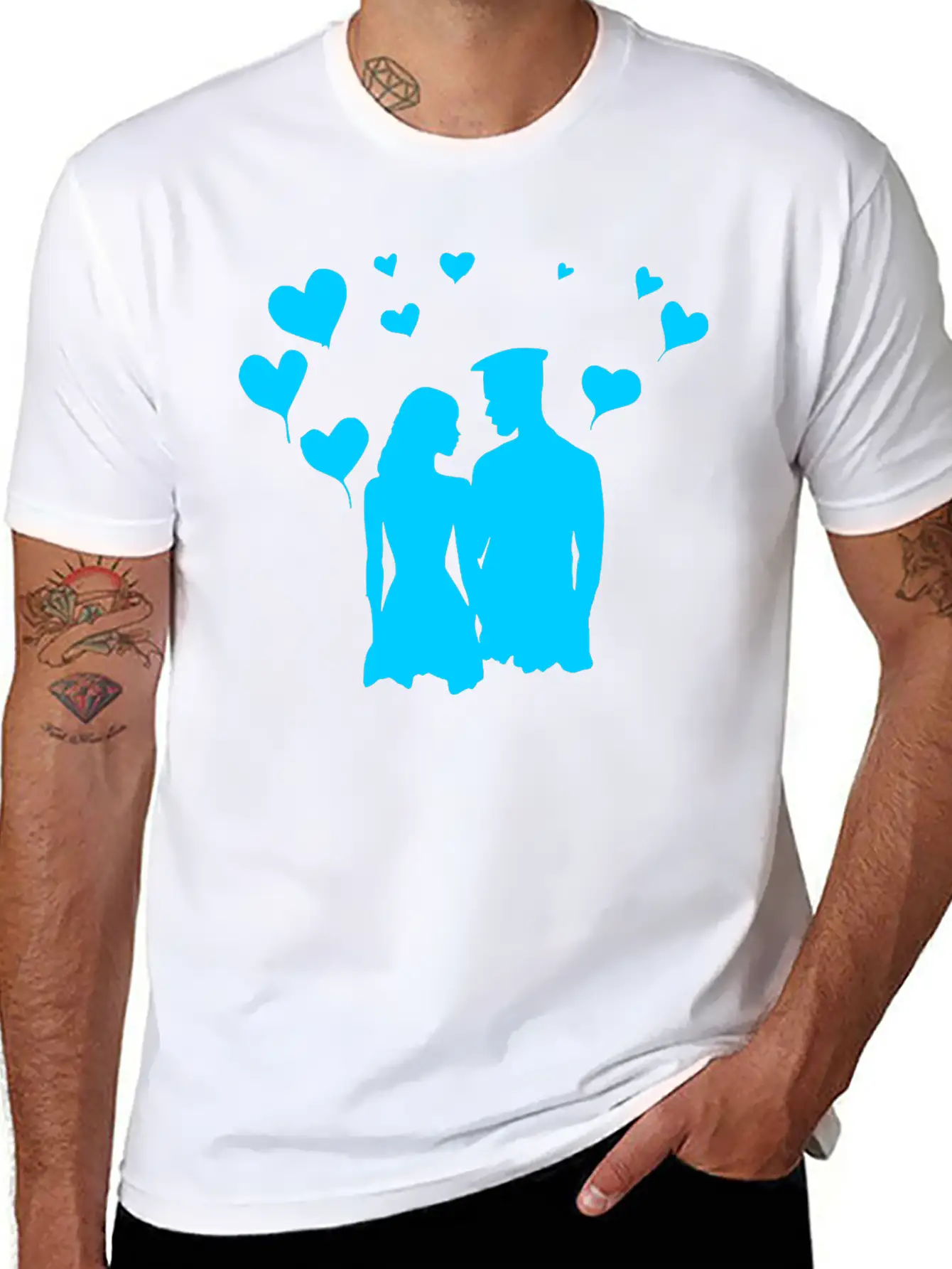 True Love - Parting Is Such Sweet Sorrow Vector Timeless Short Sleeve Tee – Comfy And Minimalist Design