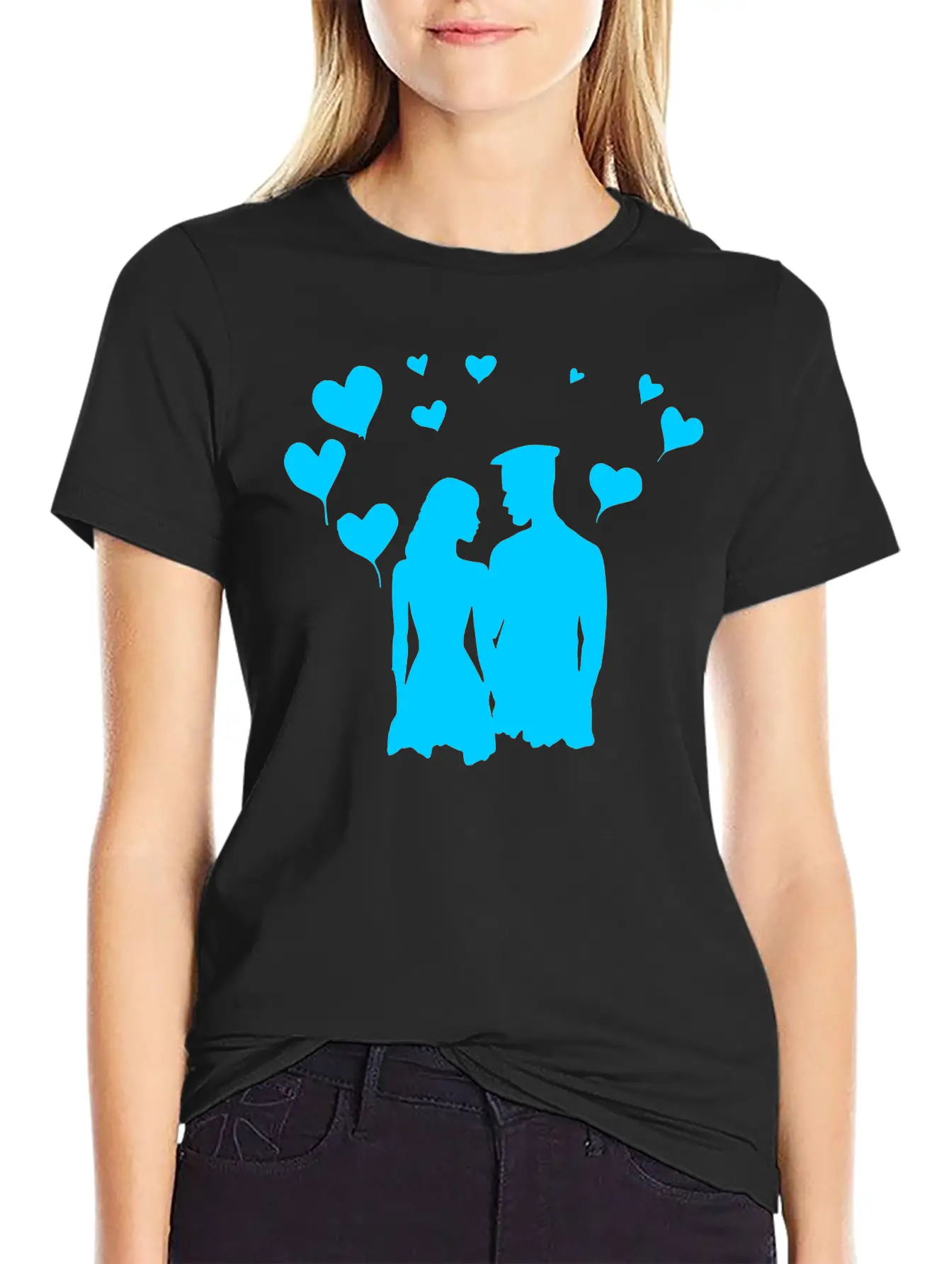 True Love - Parting Is Such Sweet Sorrow Vector Timeless Short Sleeve Tee – Comfy And Minimalist Design