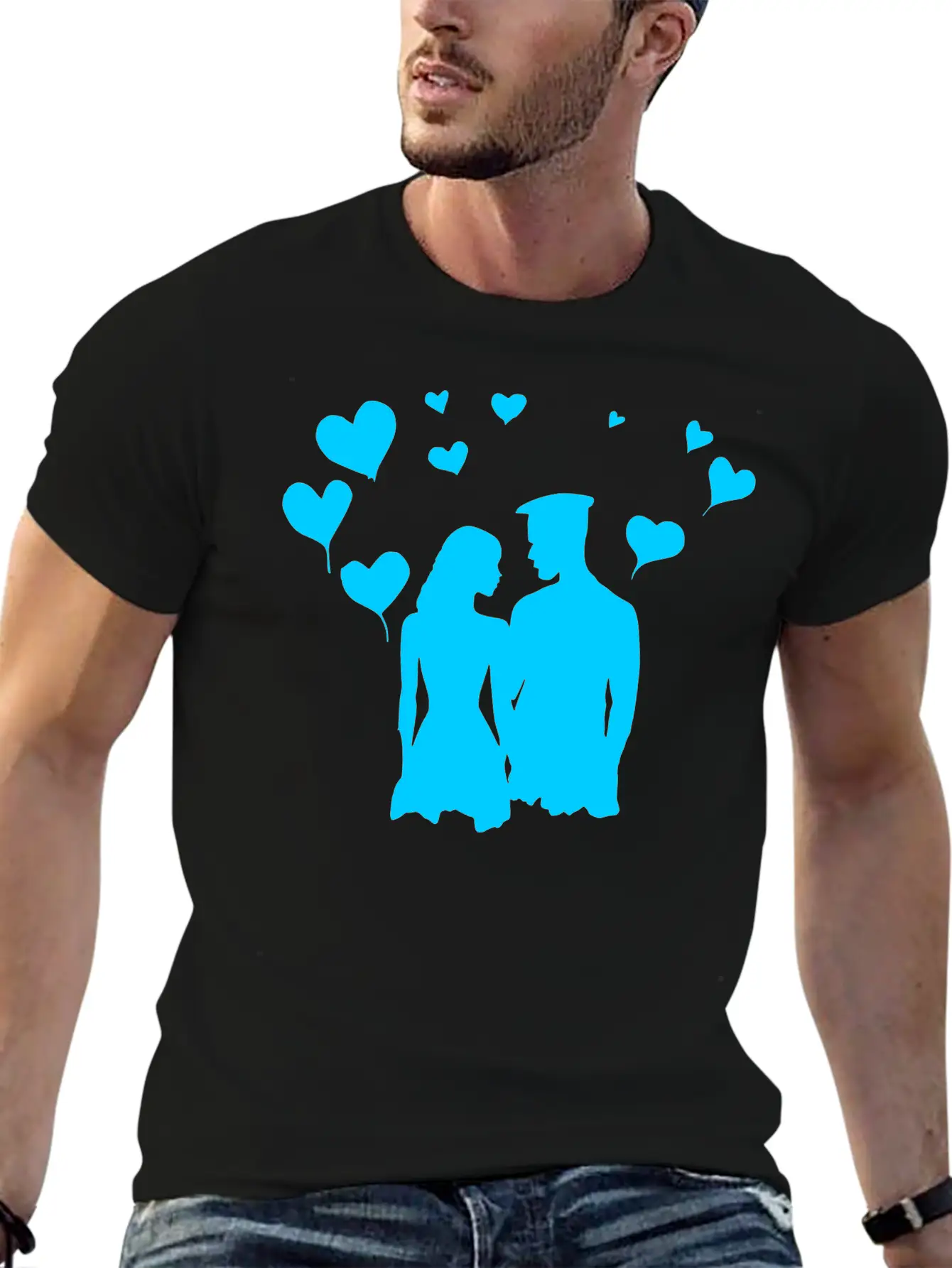 True Love - Parting Is Such Sweet Sorrow Vector Timeless Short Sleeve Tee – Comfy And Minimalist Design