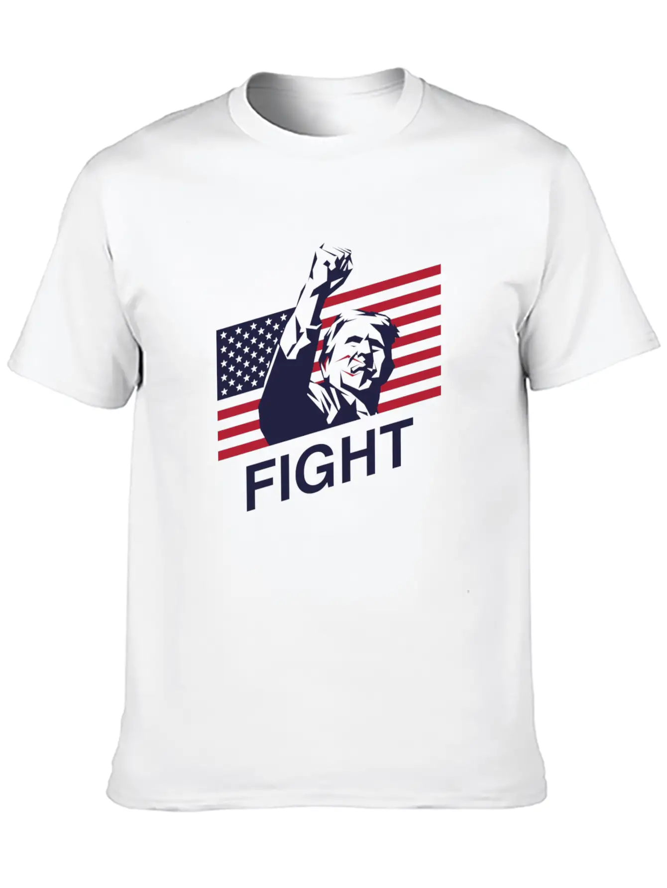 Trump: The Patriot's Fight Timeless Short Sleeve Tee – Comfy And Minimalist Design