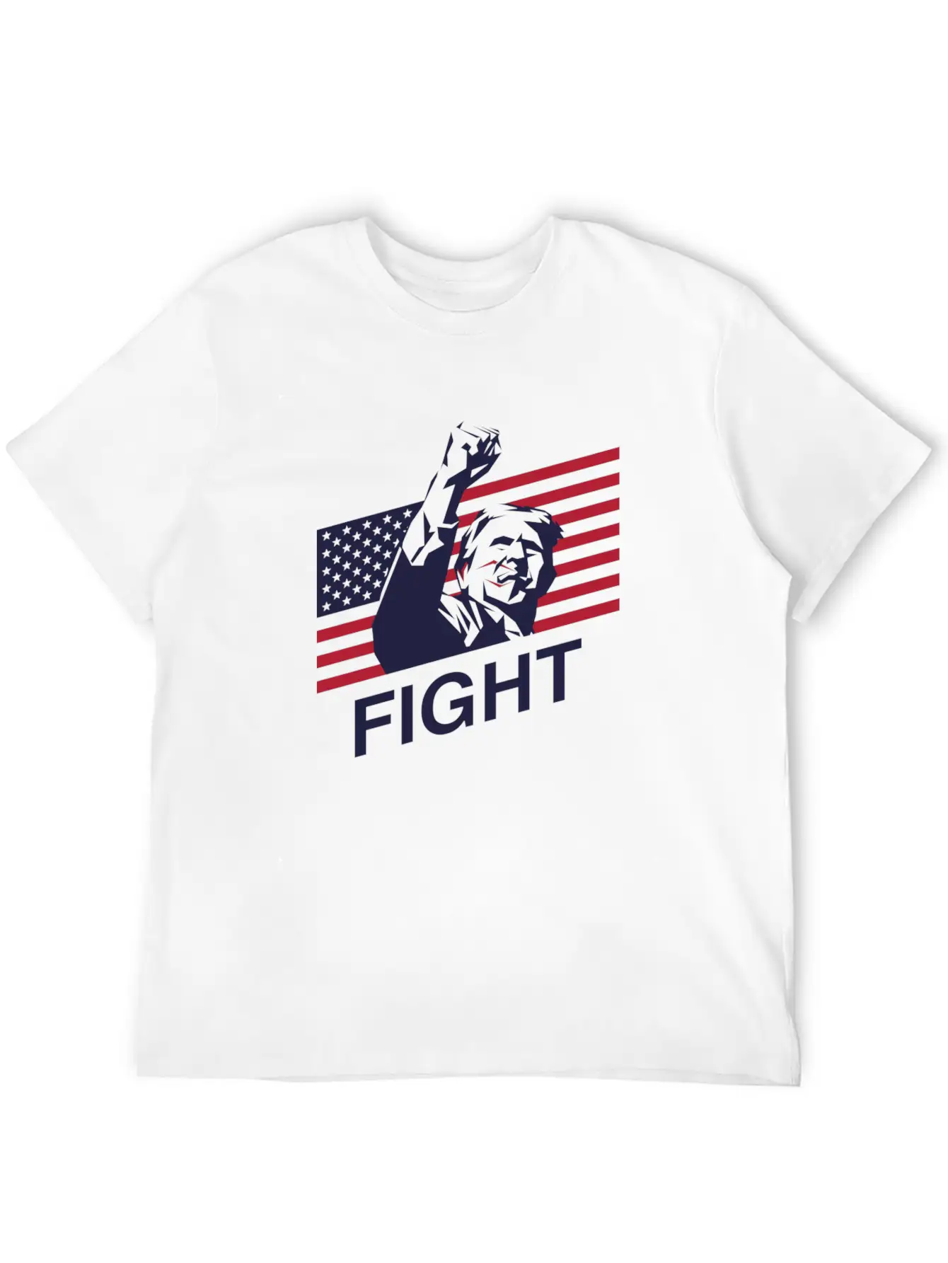 Trump: The Patriot's Fight Timeless Short Sleeve Tee – Comfy And Minimalist Design