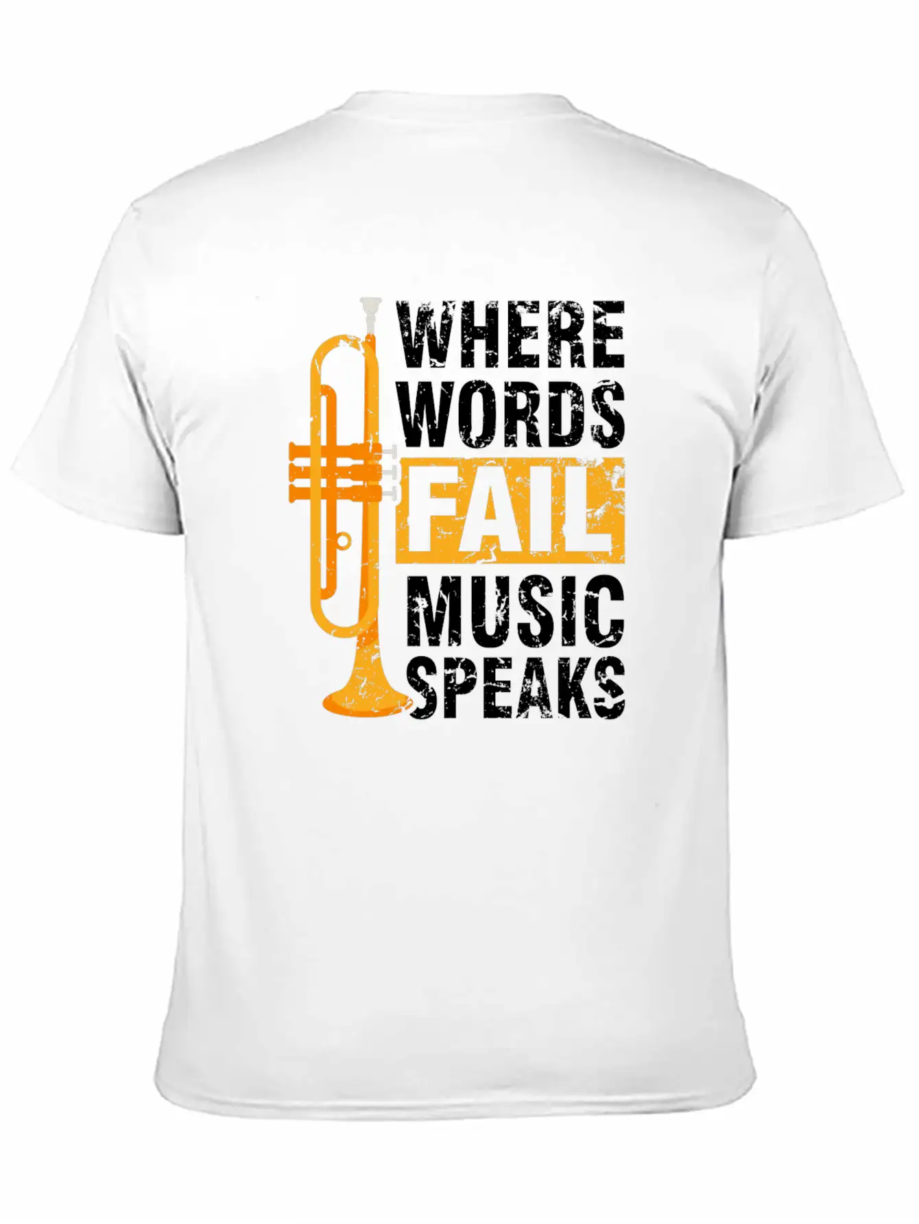 Trumpet Brass Band Music Trumpeter Essential Unisex Summer Tee – Soft Cotton Casual Fit