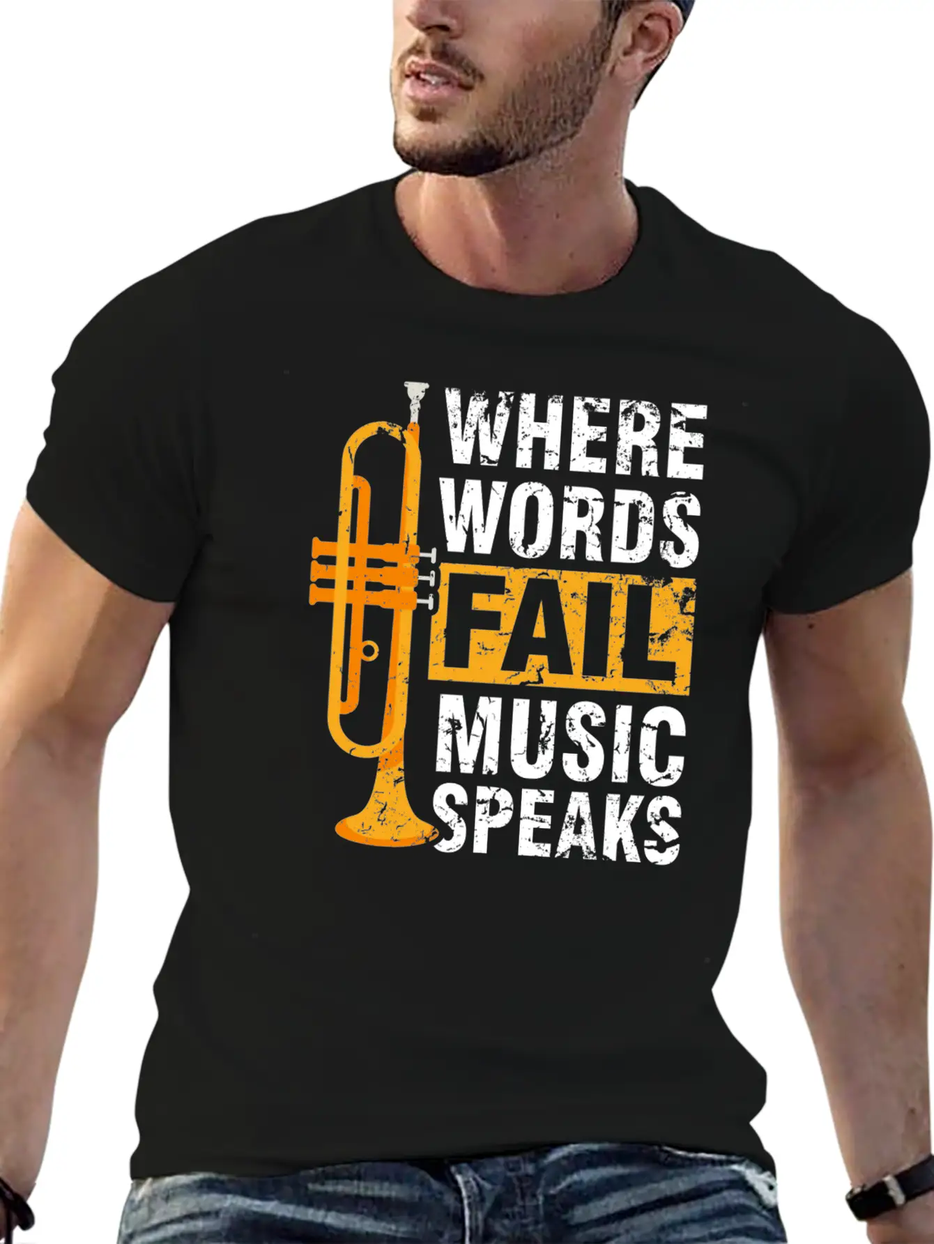 Trumpet Brass Band Music Trumpeter Timeless Short Sleeve Tee – Comfy And Minimalist Design