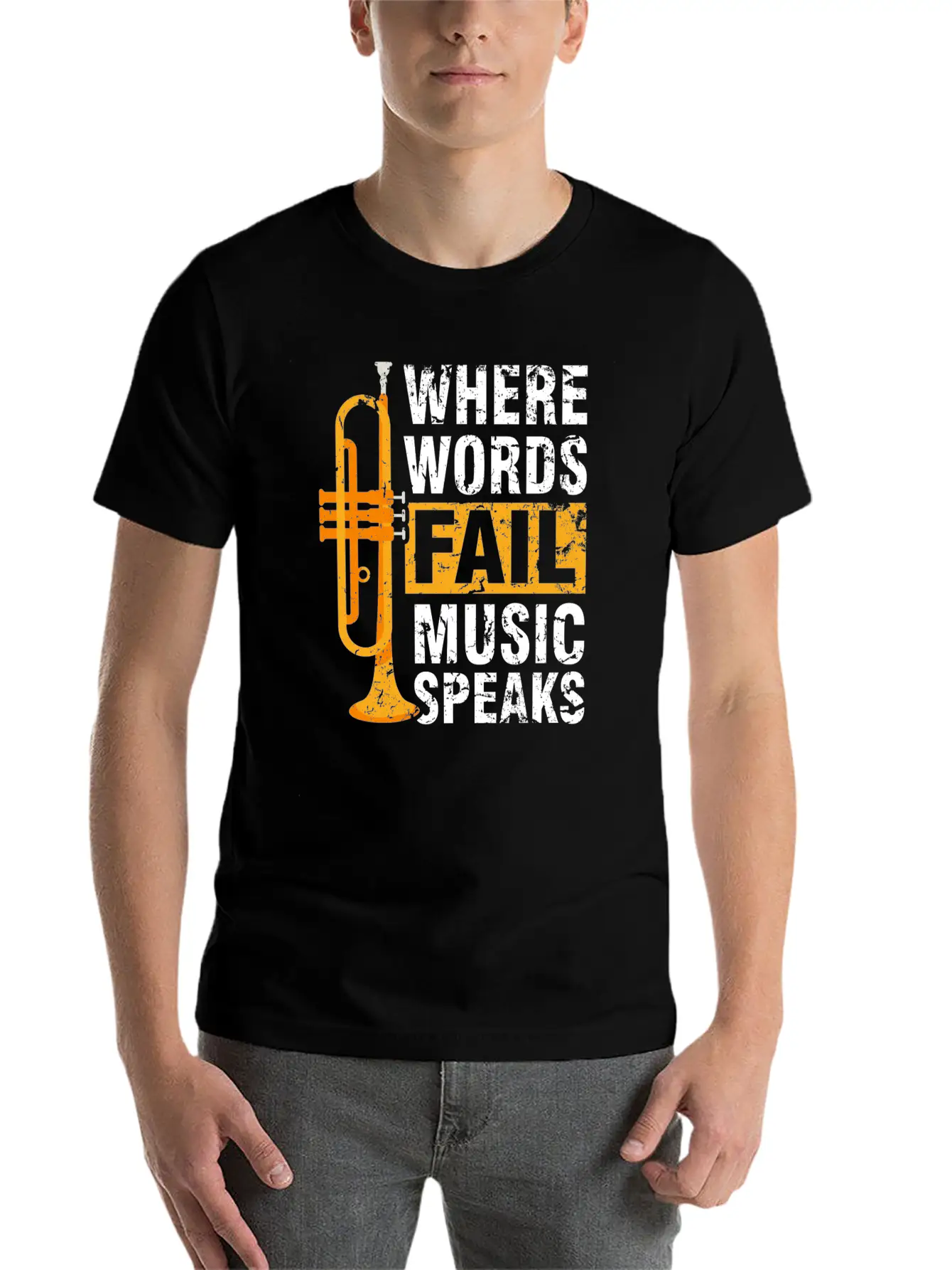 Trumpet Brass Band Music Trumpeter Timeless Short Sleeve Tee – Comfy And Minimalist Design