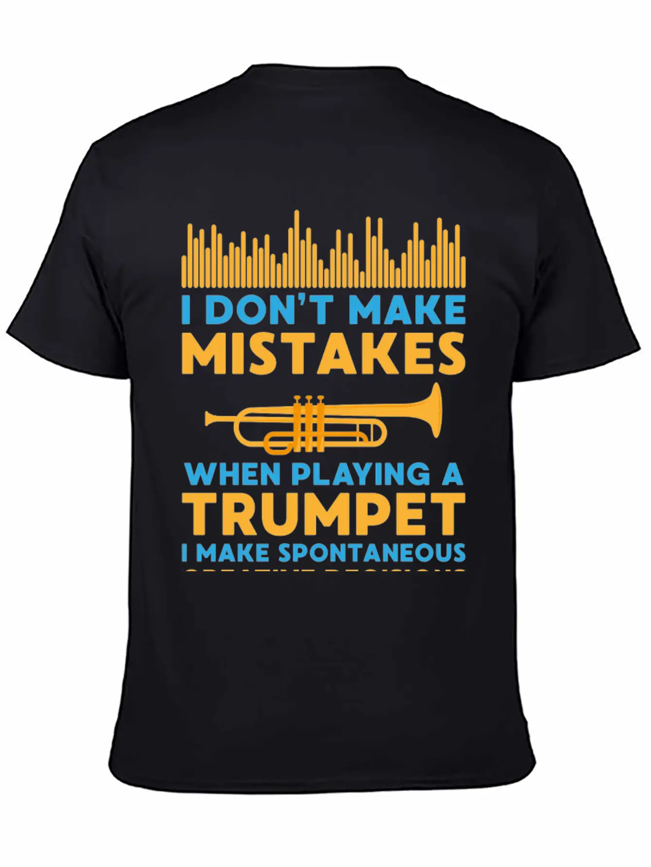 Trumpet Gift Music Raving Concert Party Unisex Short Sleeve Soft Cotton T-Shirt – Casual Everyday Wear