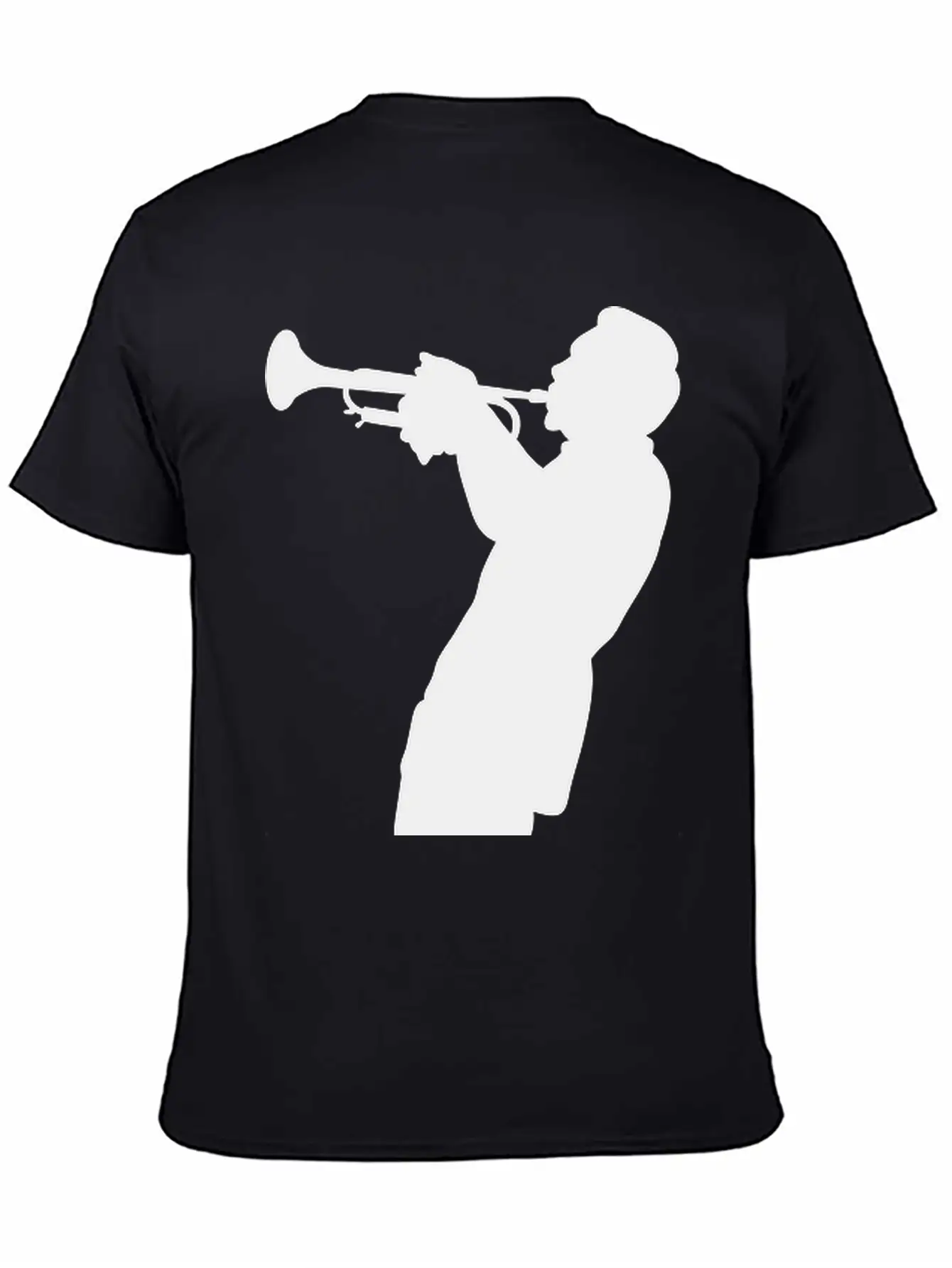 Trumpet Player Unisex Short Sleeve Soft Cotton T-Shirt – Casual Everyday Wear