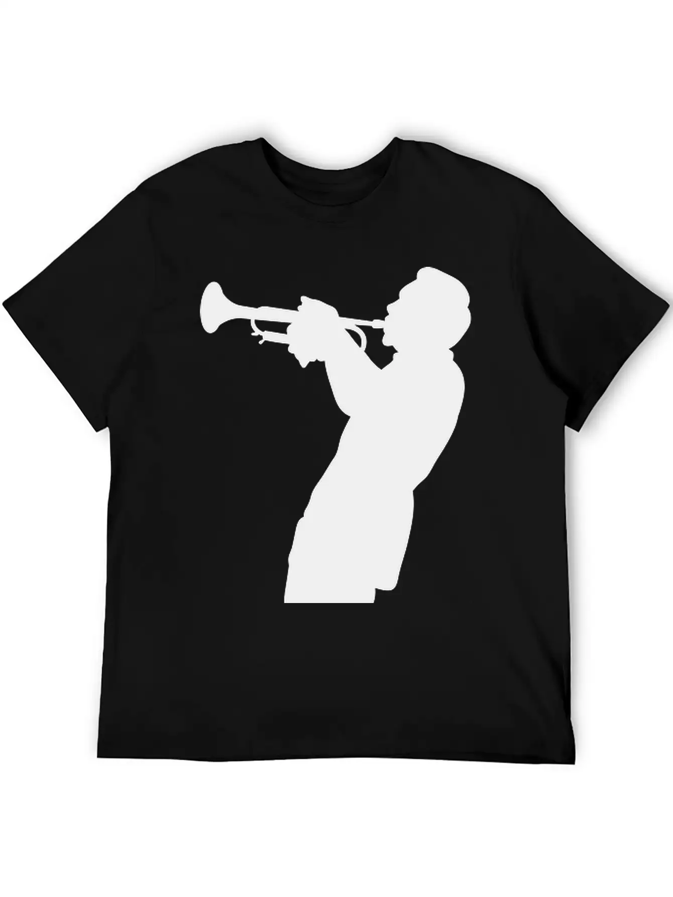 Trumpet Player Unisex Short Sleeve Soft Cotton T-Shirt – Casual Everyday Wear
