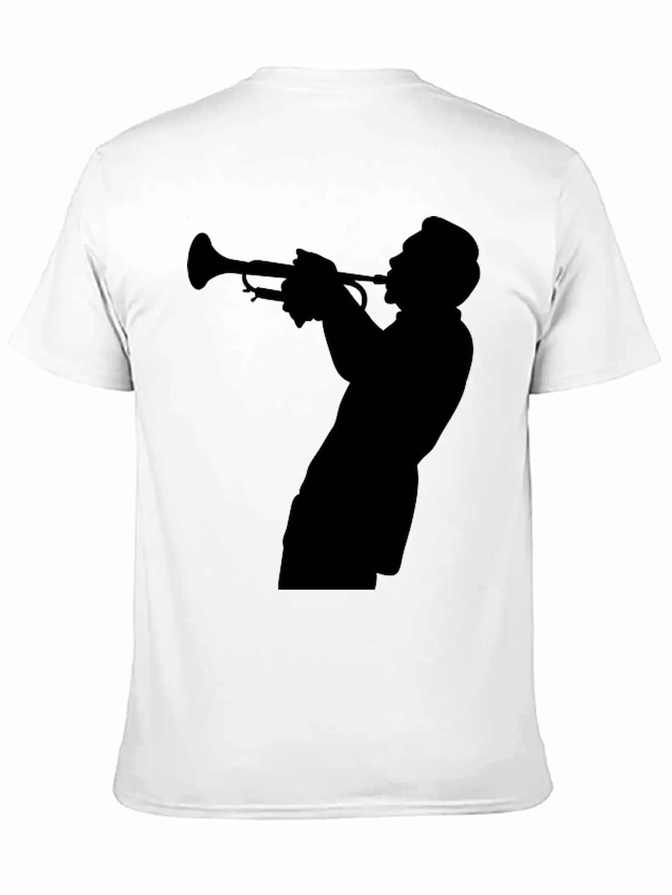 Trumpet Player Unisex Short Sleeve Soft Cotton T-Shirt – Casual Everyday Wear