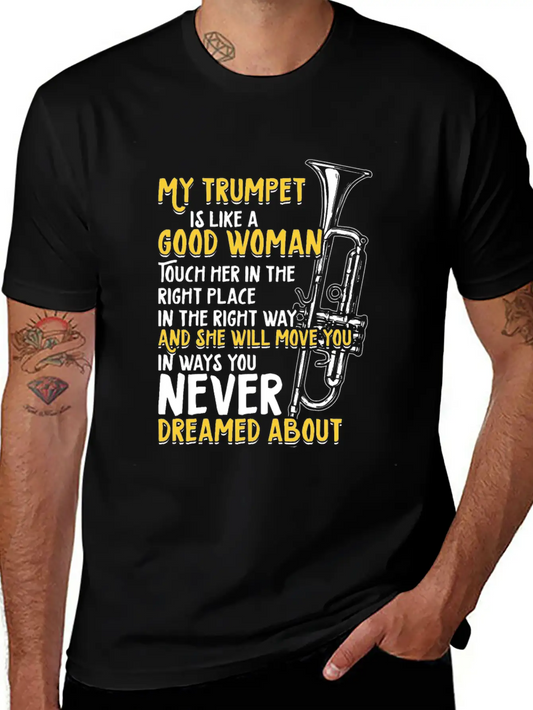 Trumpet Timeless Short Sleeve Tee – Comfy And Minimalist Design