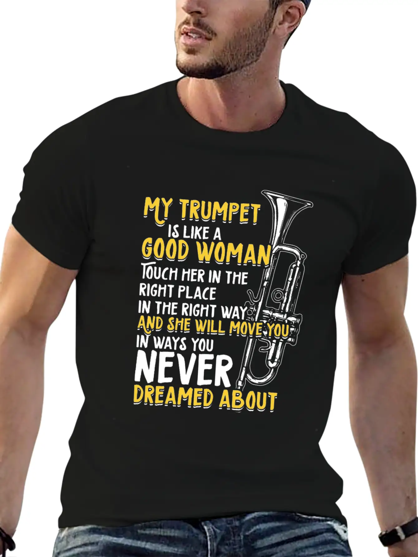 Trumpet Timeless Short Sleeve Tee – Comfy And Minimalist Design