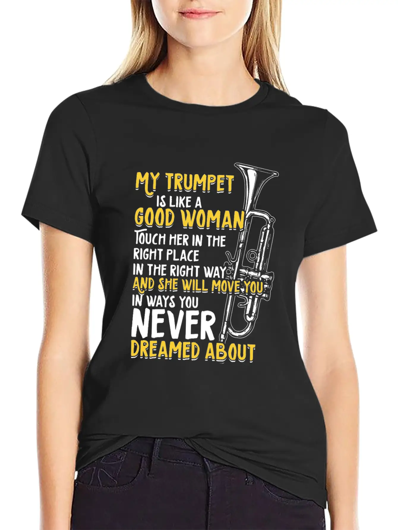 Trumpet Timeless Short Sleeve Tee – Comfy And Minimalist Design