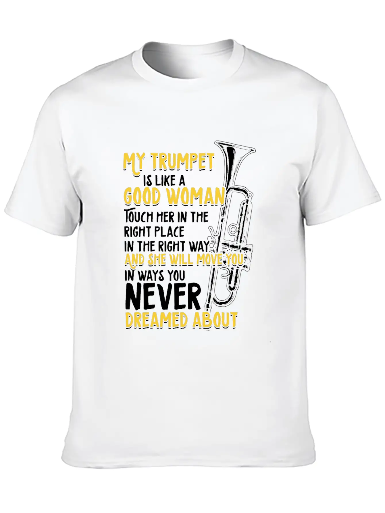 Trumpet Timeless Short Sleeve Tee – Comfy And Minimalist Design
