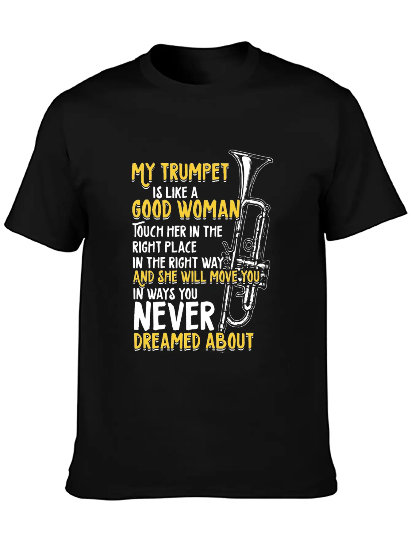 Trumpet Timeless Short Sleeve Tee – Comfy And Minimalist Design