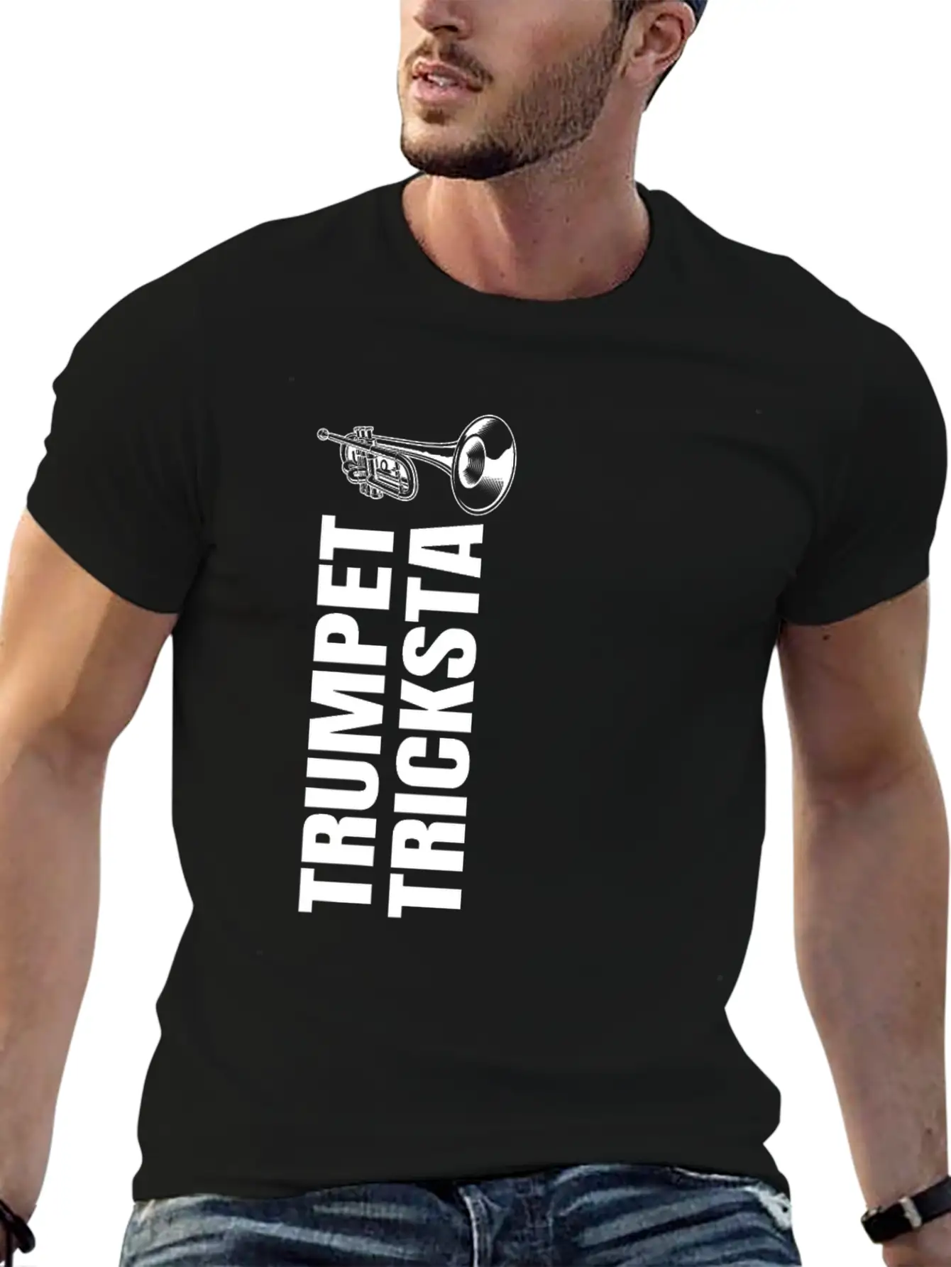 Trumpet Trumpeter Jazz Music Marching Band Essential Unisex Summer Tee – Soft Cotton Casual Fit