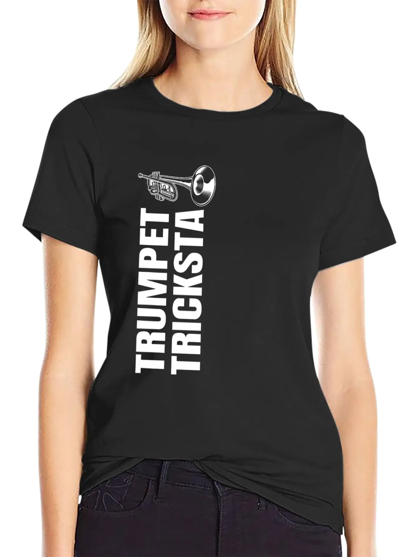 Trumpet Trumpeter Jazz Music Marching Band Essential Unisex Summer Tee – Soft Cotton Casual Fit