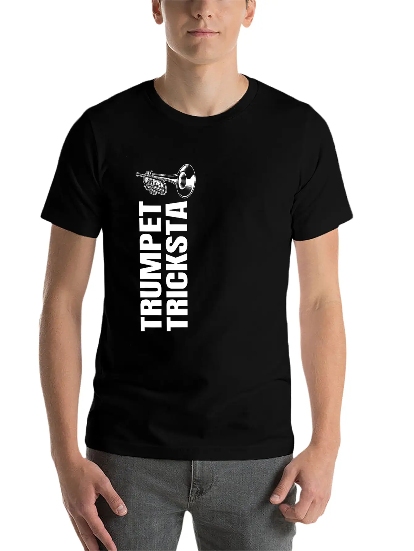 Trumpet Trumpeter Jazz Music Marching Band Essential Unisex Summer Tee – Soft Cotton Casual Fit