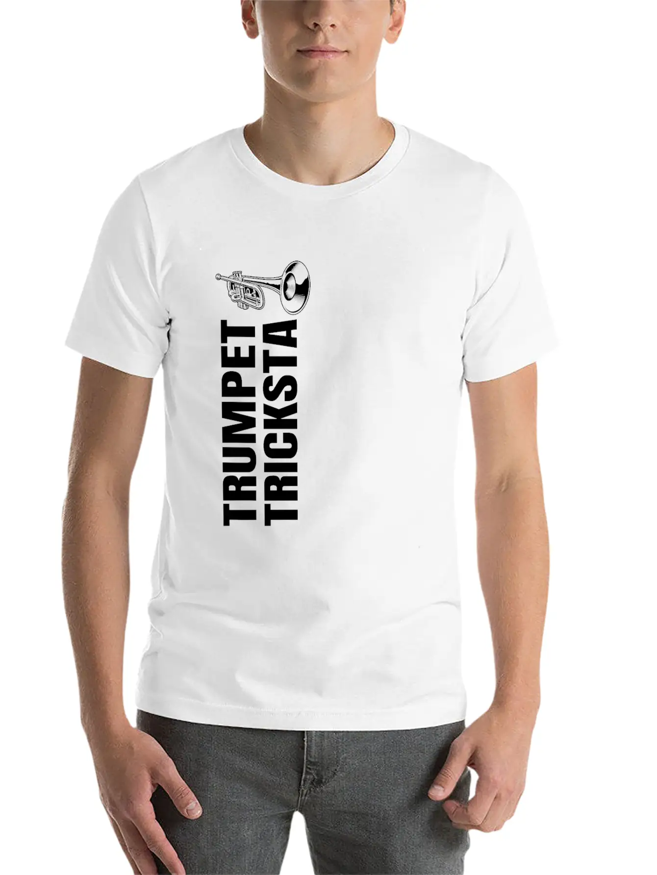 Trumpet Trumpeter Jazz Music Marching Band Essential Unisex Summer Tee – Soft Cotton Casual Fit