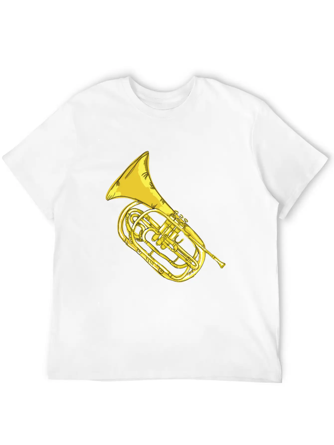 Trumpet Unisex Short Sleeve Soft Cotton T-Shirt – Casual Everyday Wear