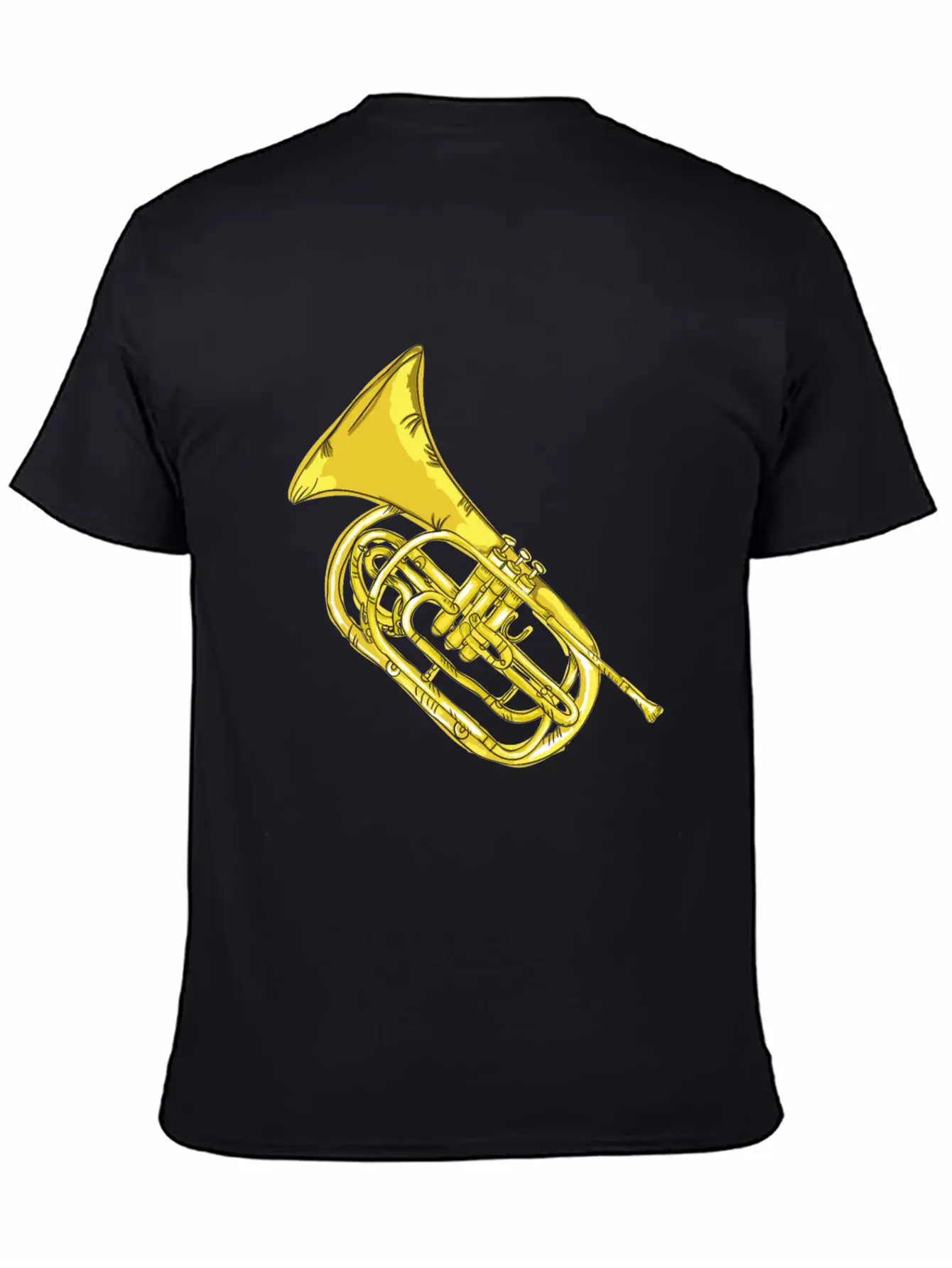 Trumpet Unisex Short Sleeve Soft Cotton T-Shirt – Casual Everyday Wear
